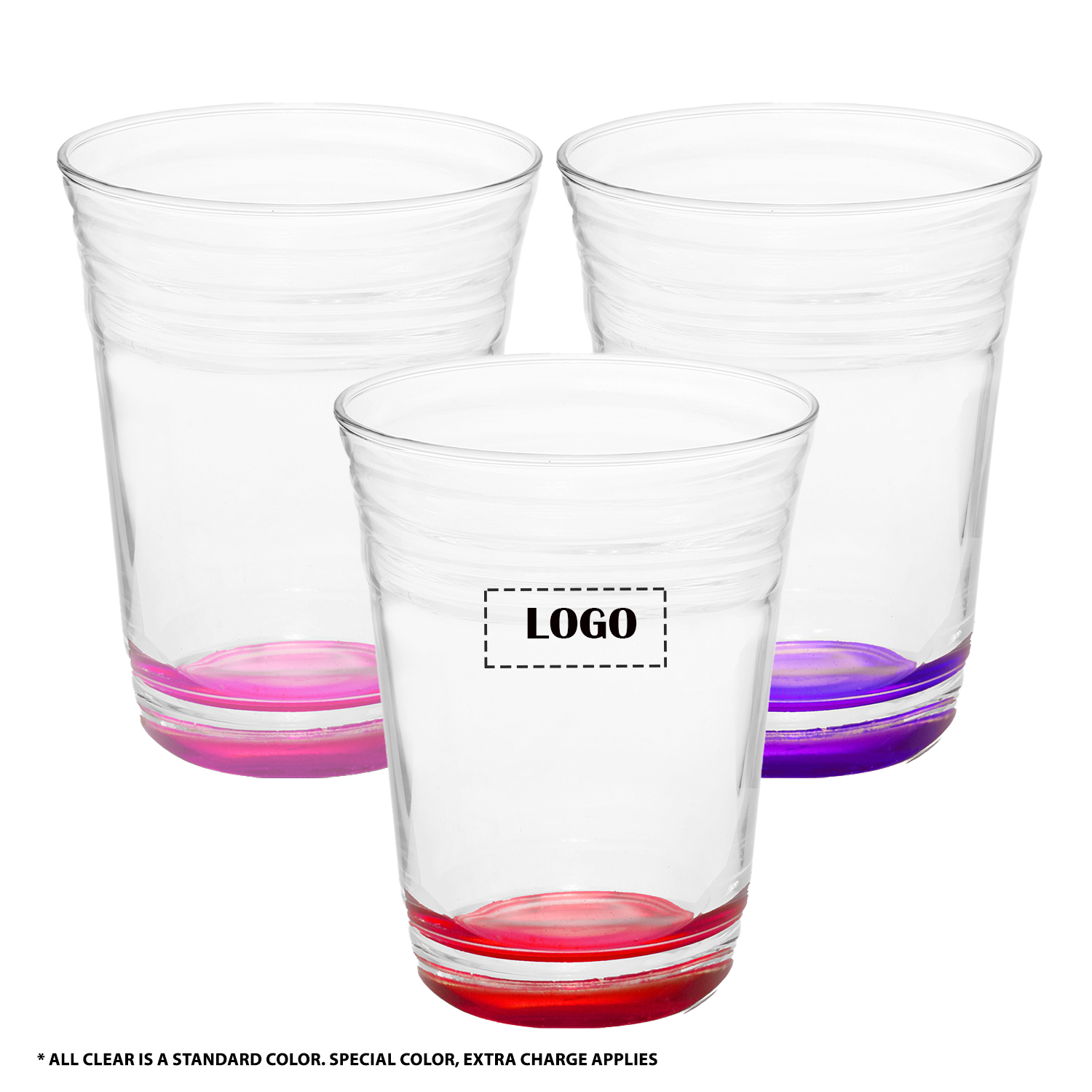 Clear Glass Mixing Pint, 16 oz.