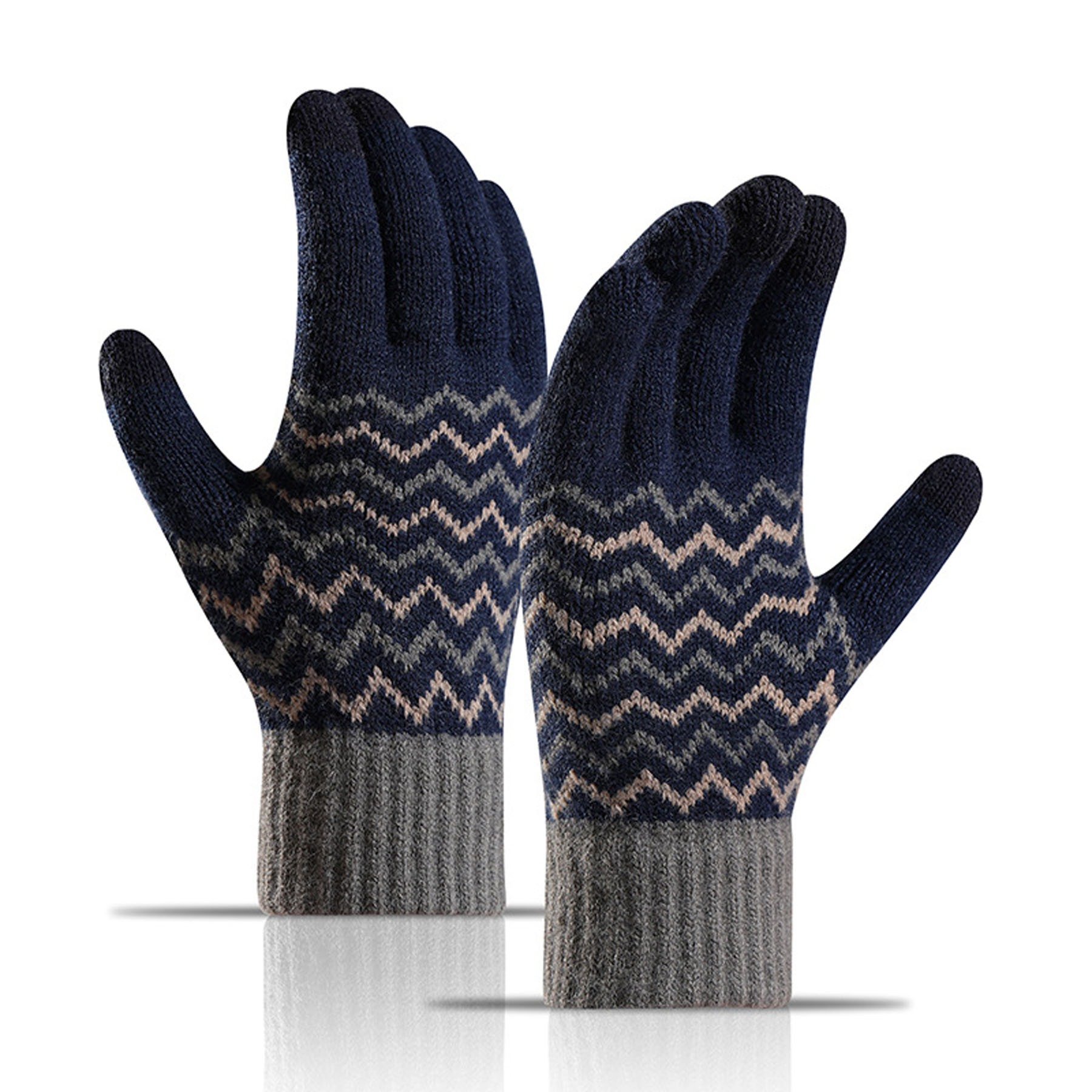 Men's Fleece-Lined Winter Gloves 17
