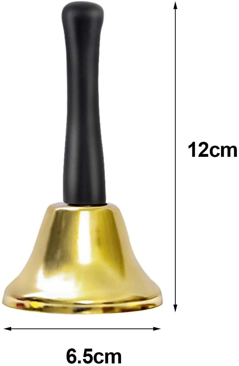 Metal Christmas Hand Bell - PJBC0407 | Universal Printing
