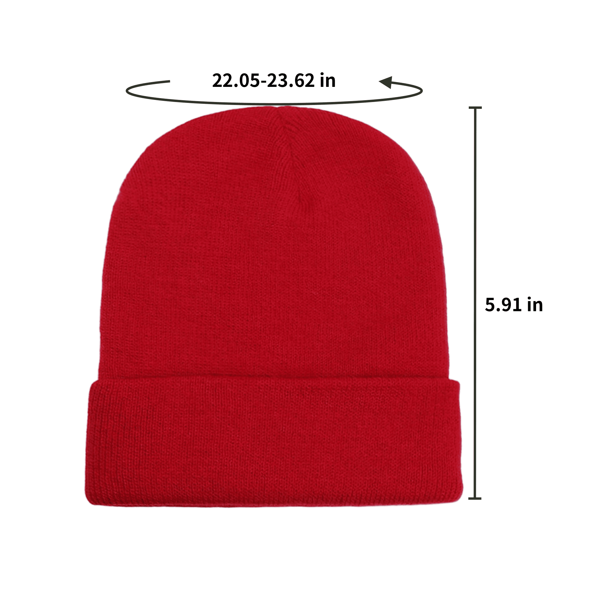 Unisex Acrylic Winter Warm Beanie 5