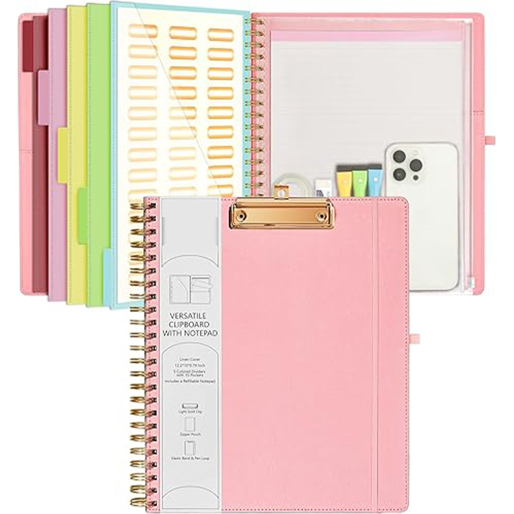 Portable Clipboard Combination With Folder And Notepad 39