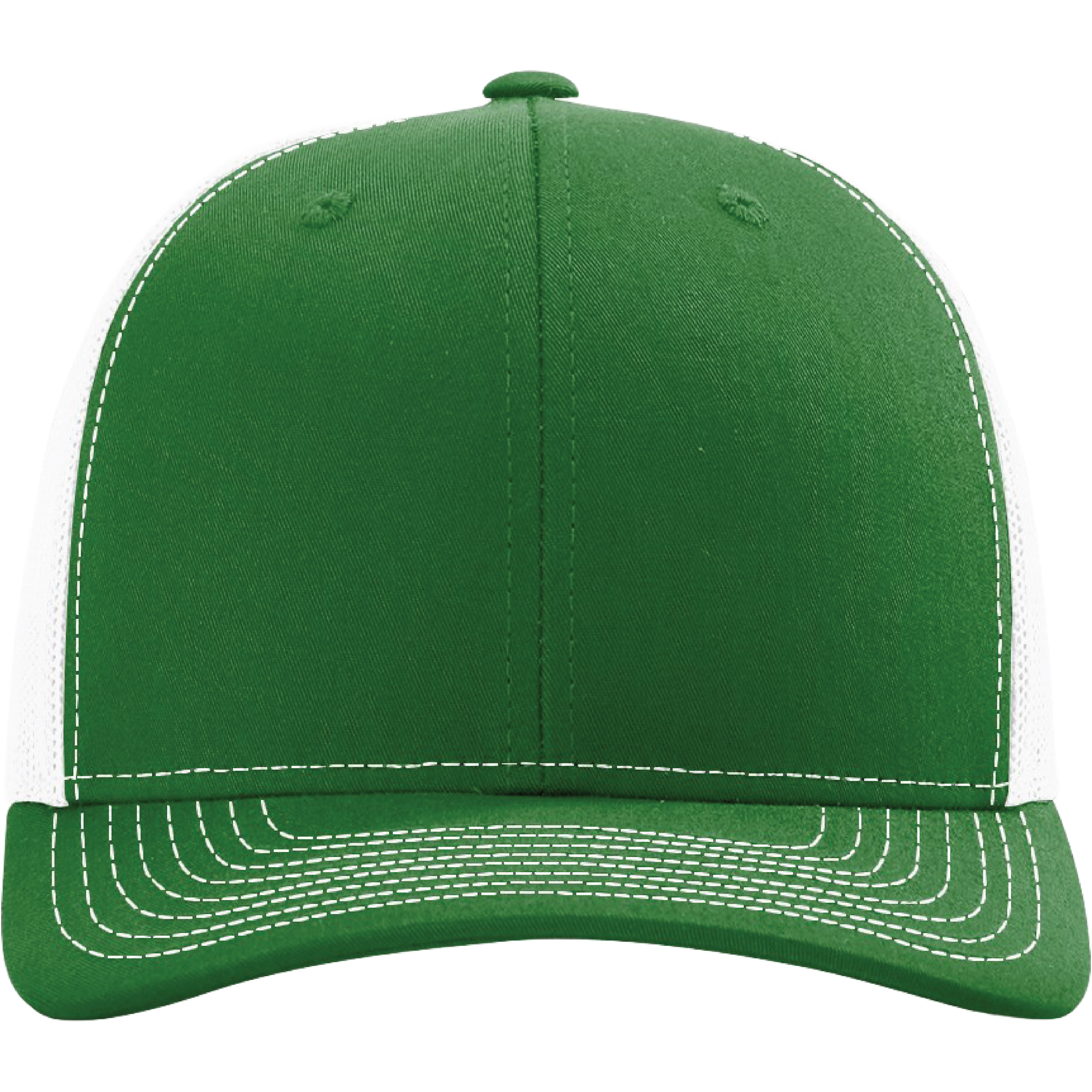 Richardson 112 6-Panel Snapback Trucker Hat w/Leatherette Adhesive Patches or Embroidery 321