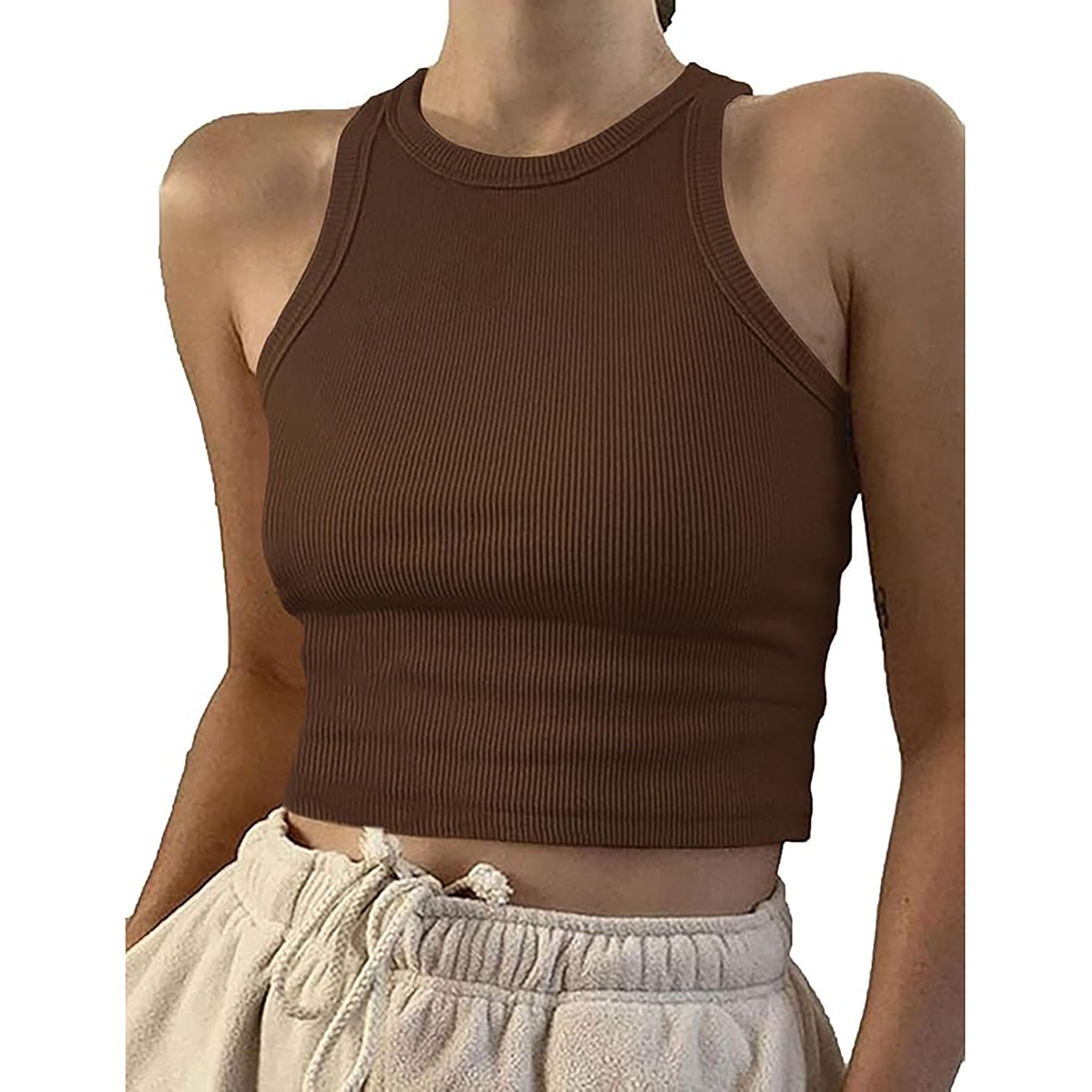 Women Sleeveless Racerback Vest 11
