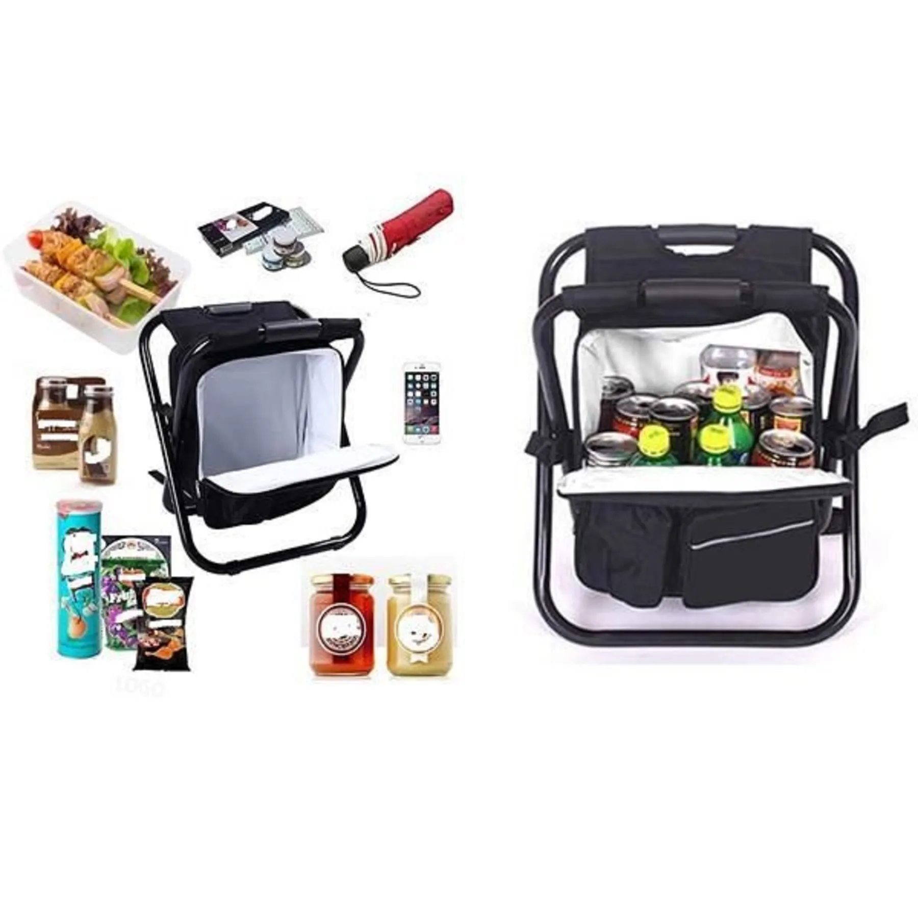 Camping Stool with Insulated Bag 26