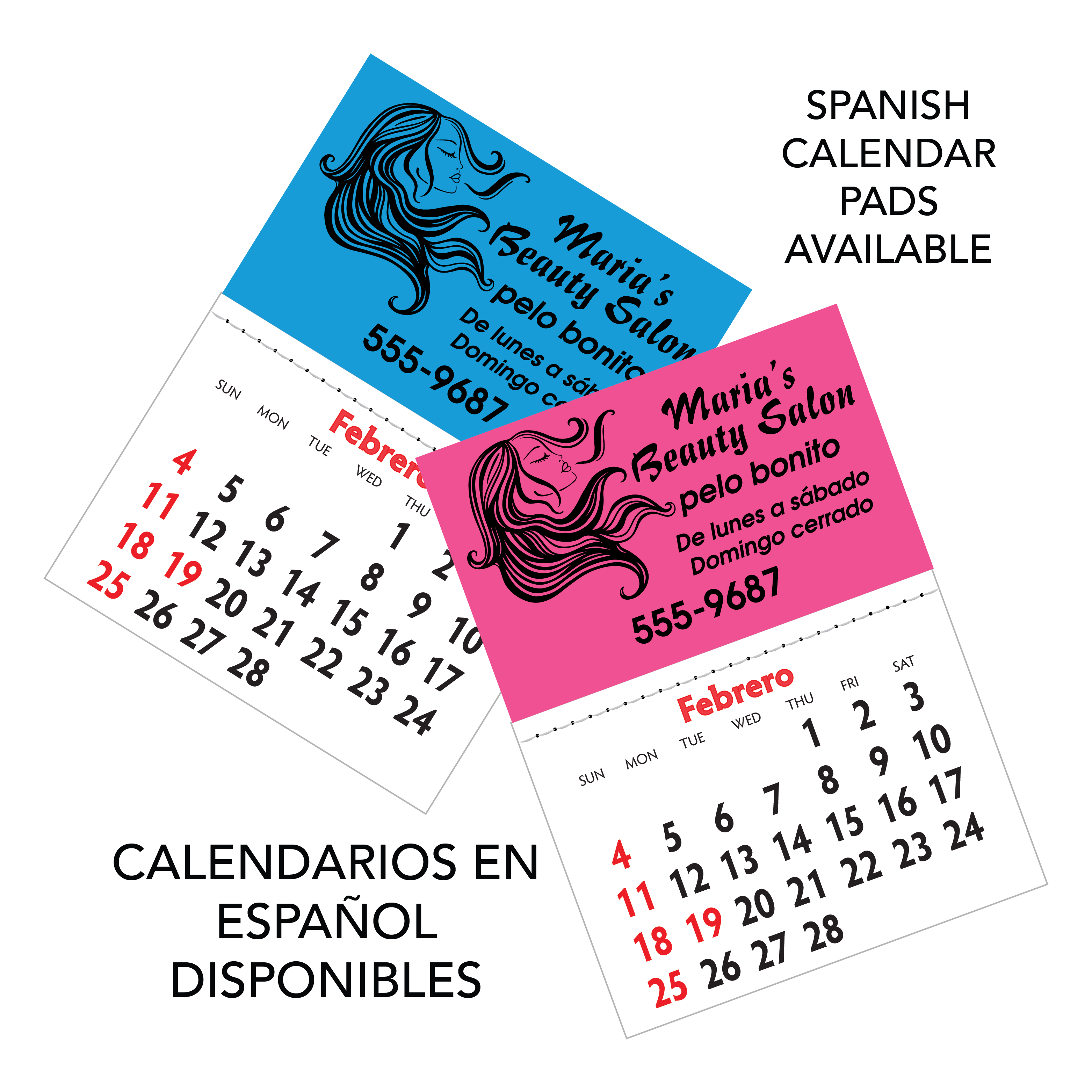 Kwik Stik Maxi Neon Padded Calendar 9