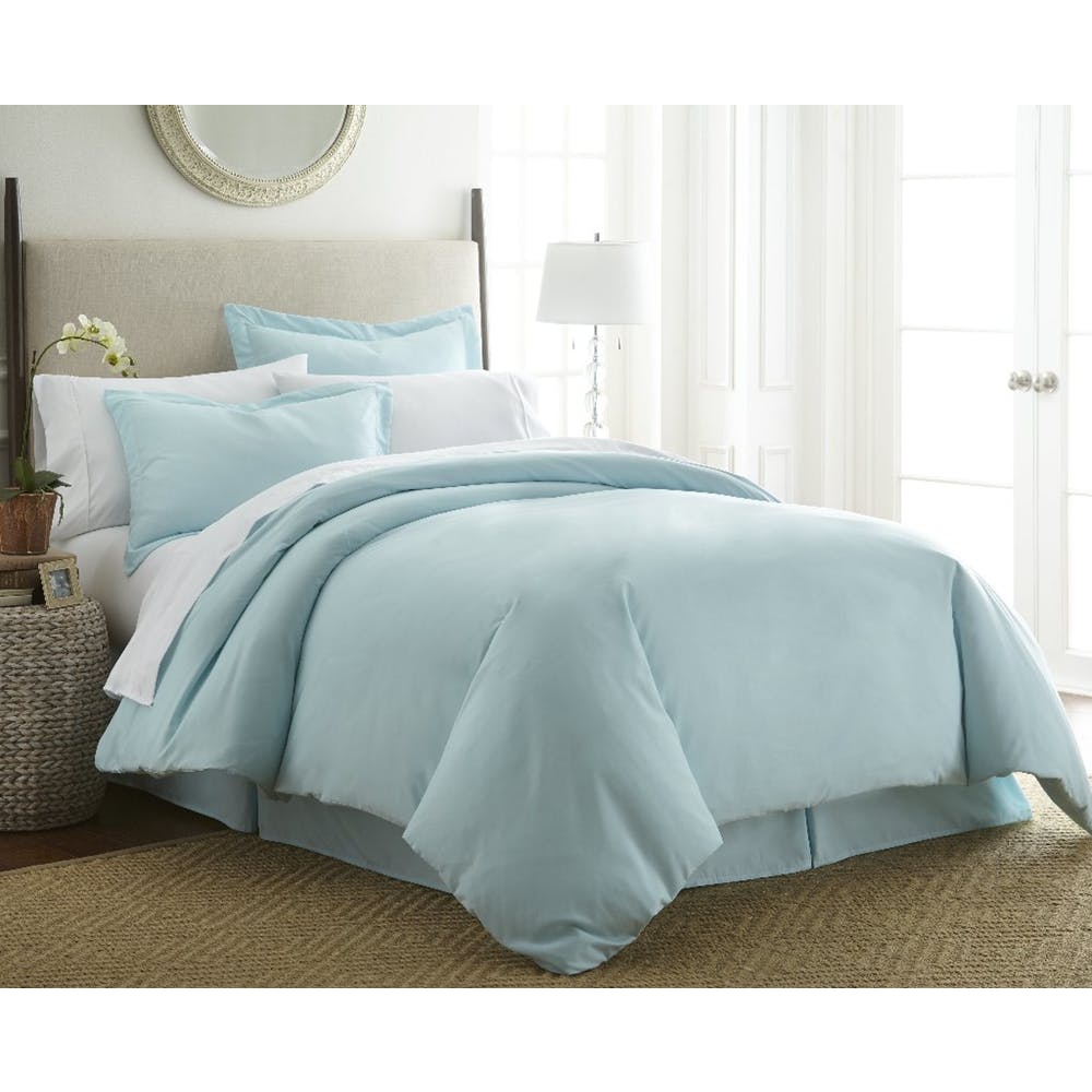 Duvet Cover Sets - Aqua Twin XL 2 Piece
