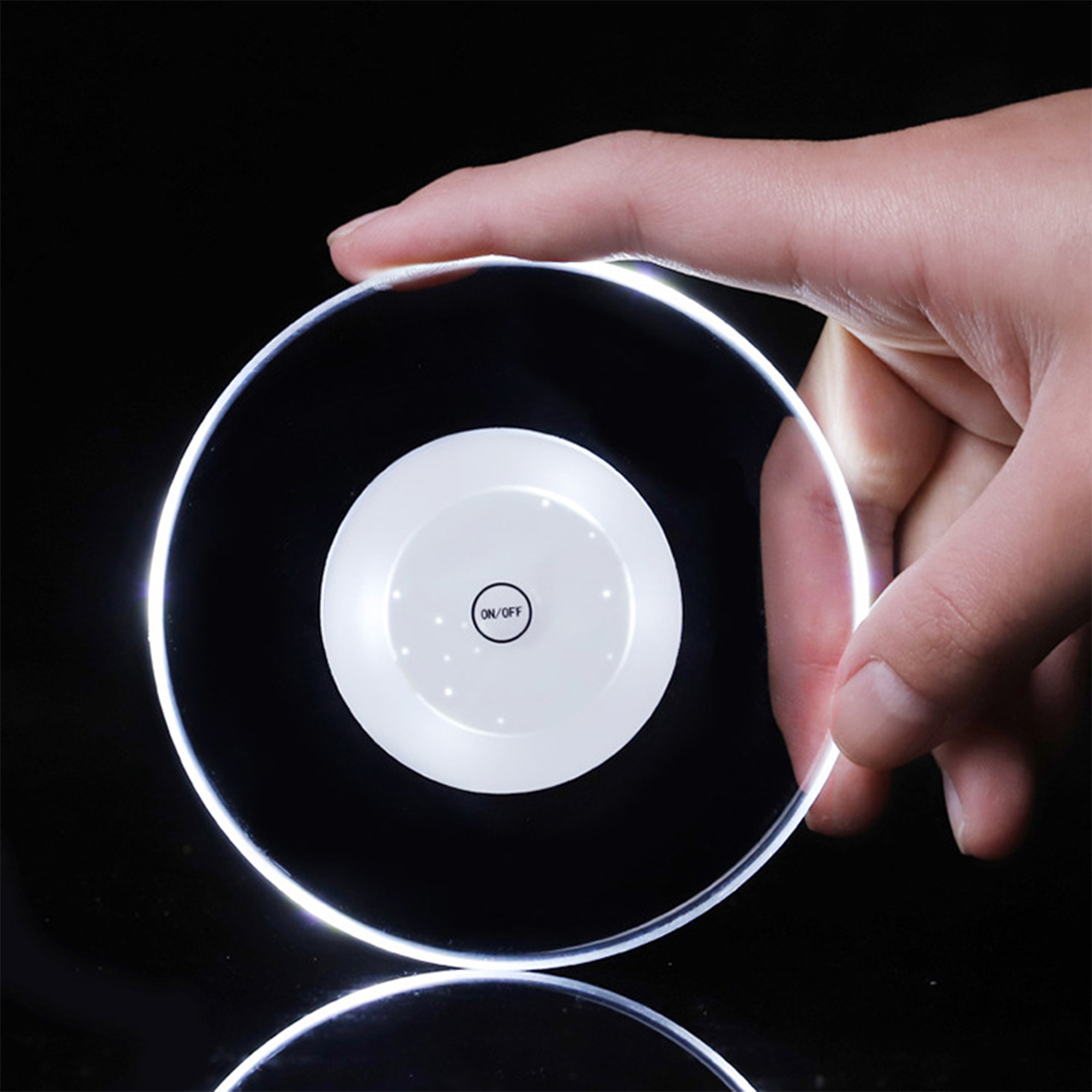 Acrylic LED Light-Up Coaster 7