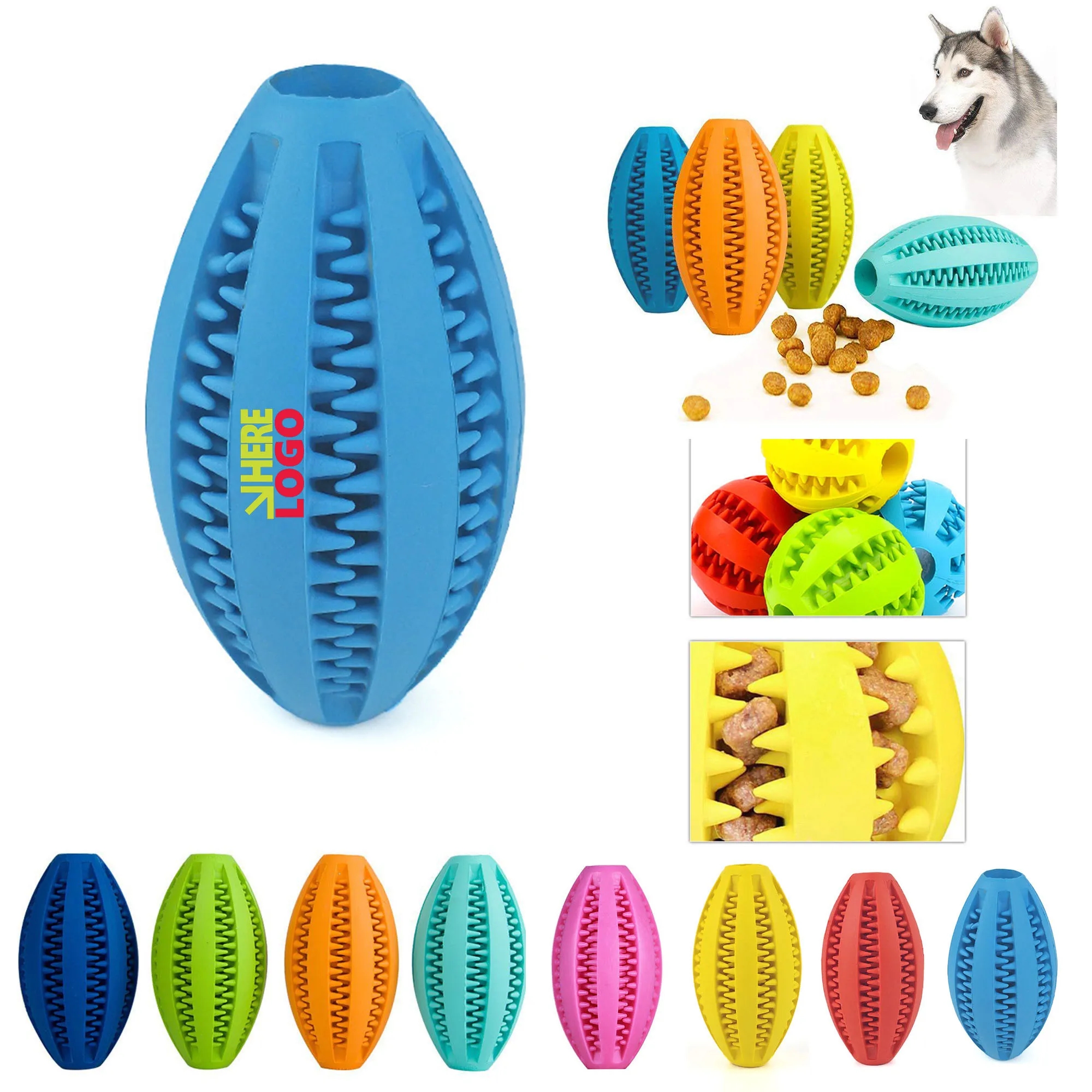 Brain Stimulating Game Treat Dispensing Dog Chew Toy 10