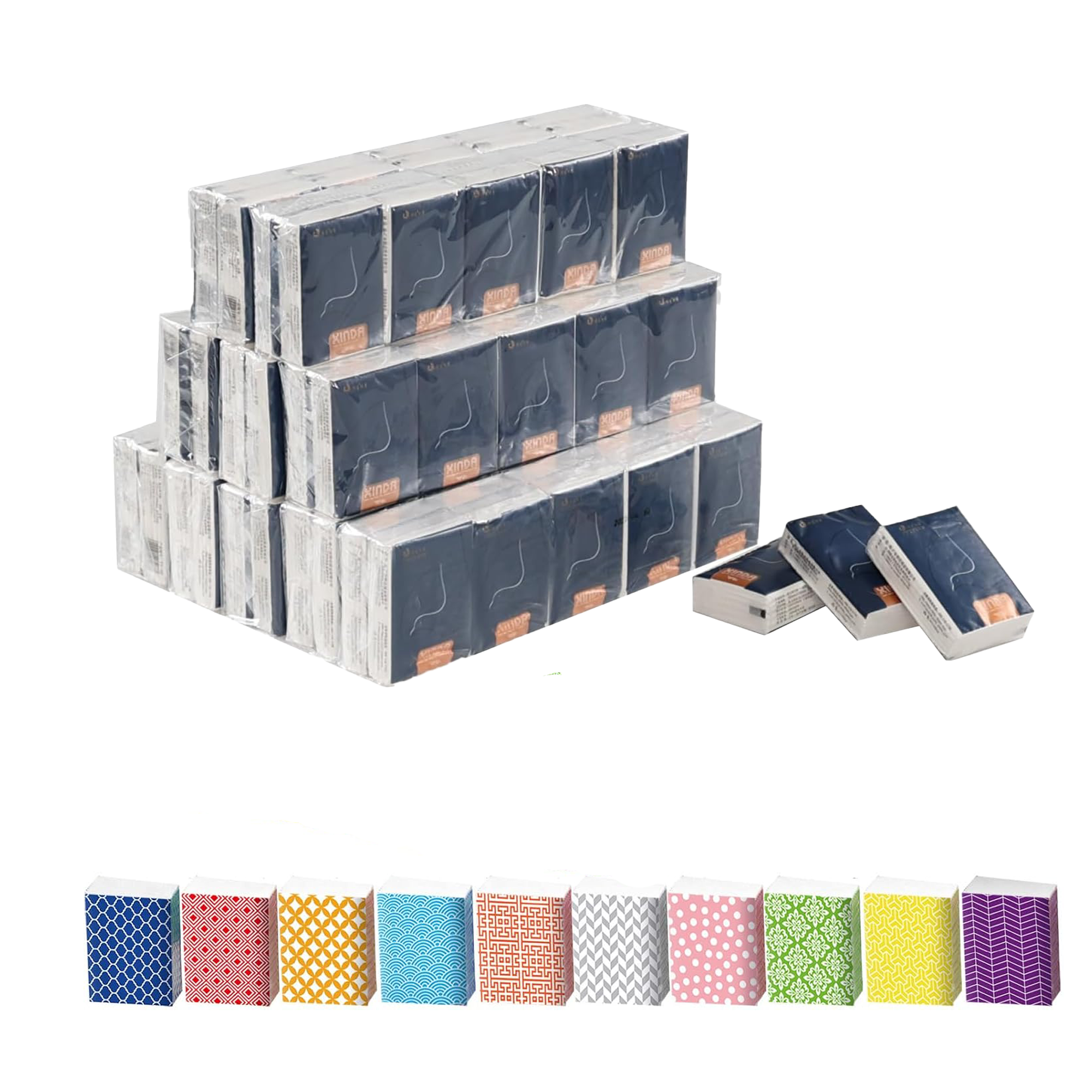 Resealable Mini Soft Pocket Tissues