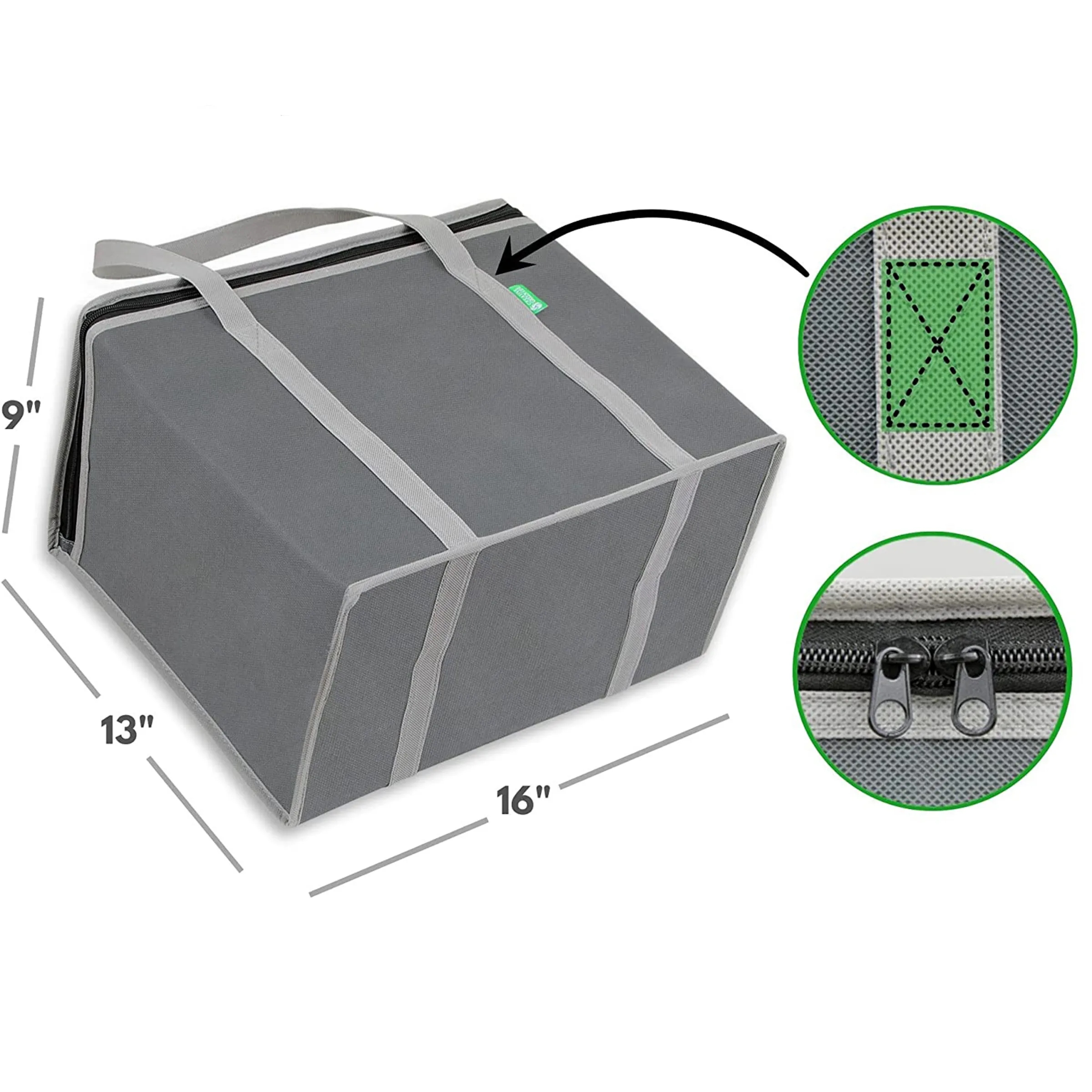 Picnic Bag with Non-Woven Fabric and Thermal Cotton 9