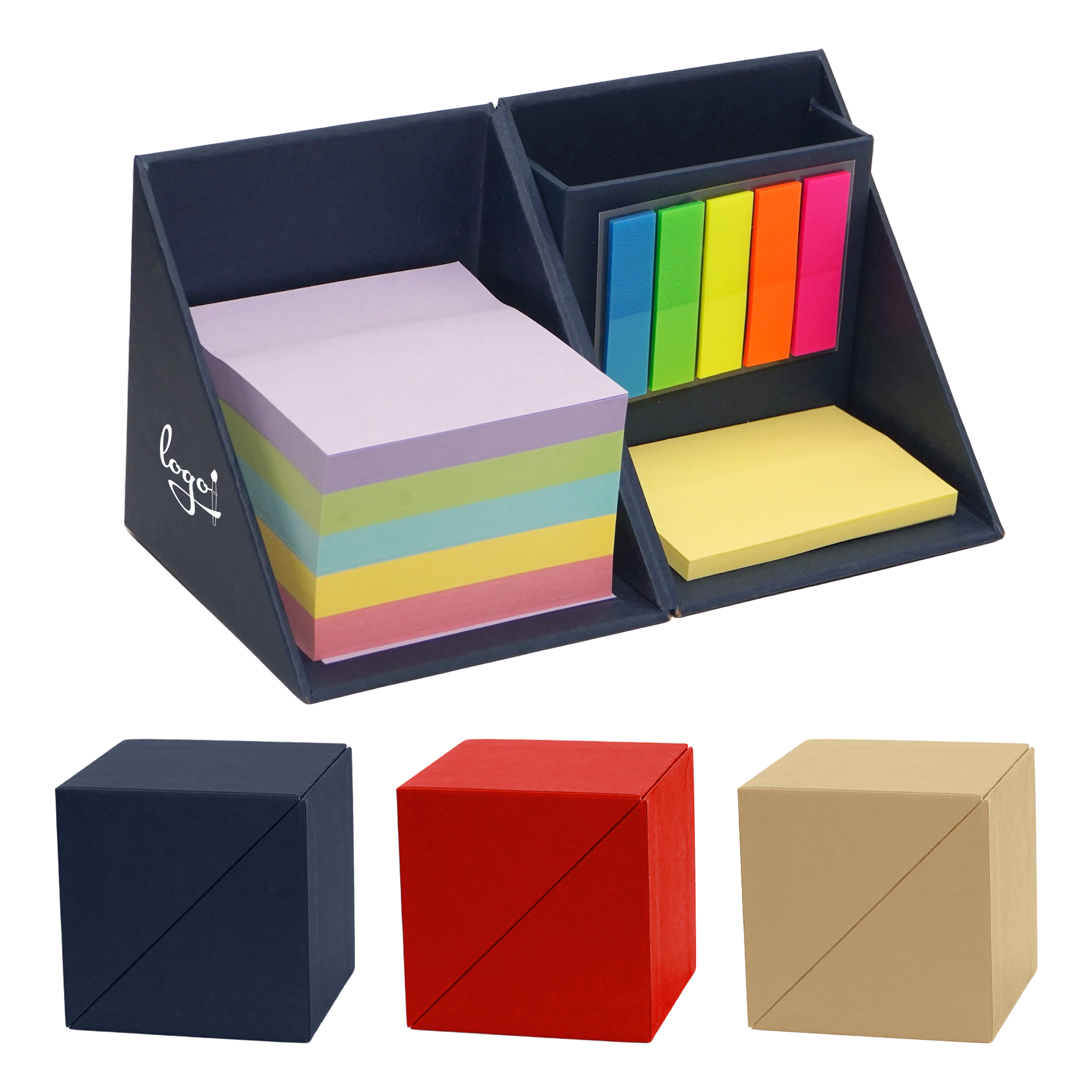 Foldable Sticky-Note Organizer