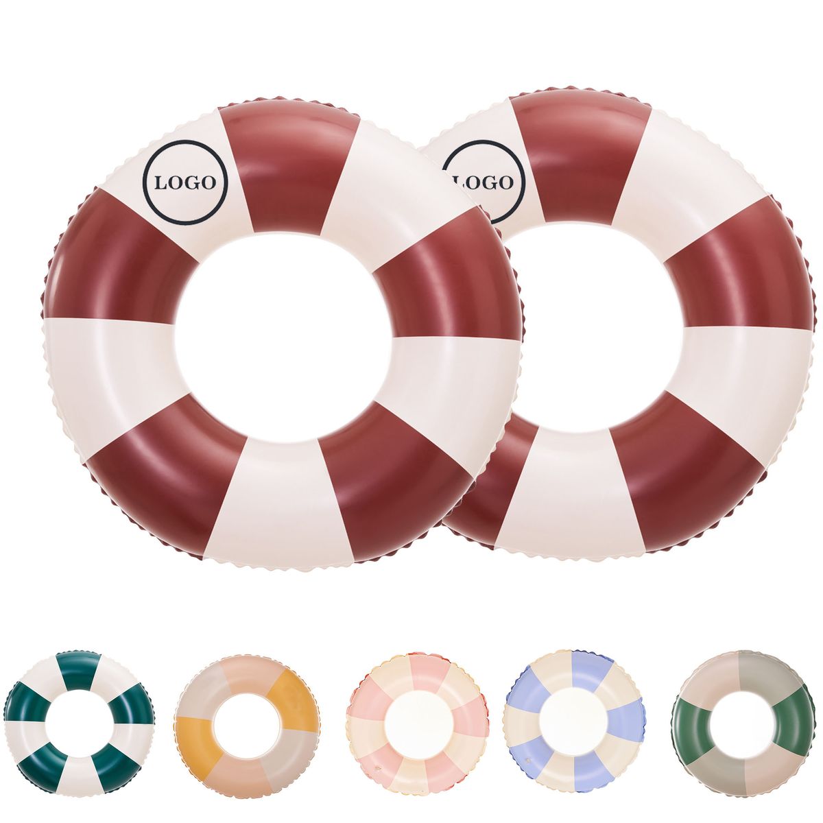 Outdoor summer PVC Swimming Ring 4