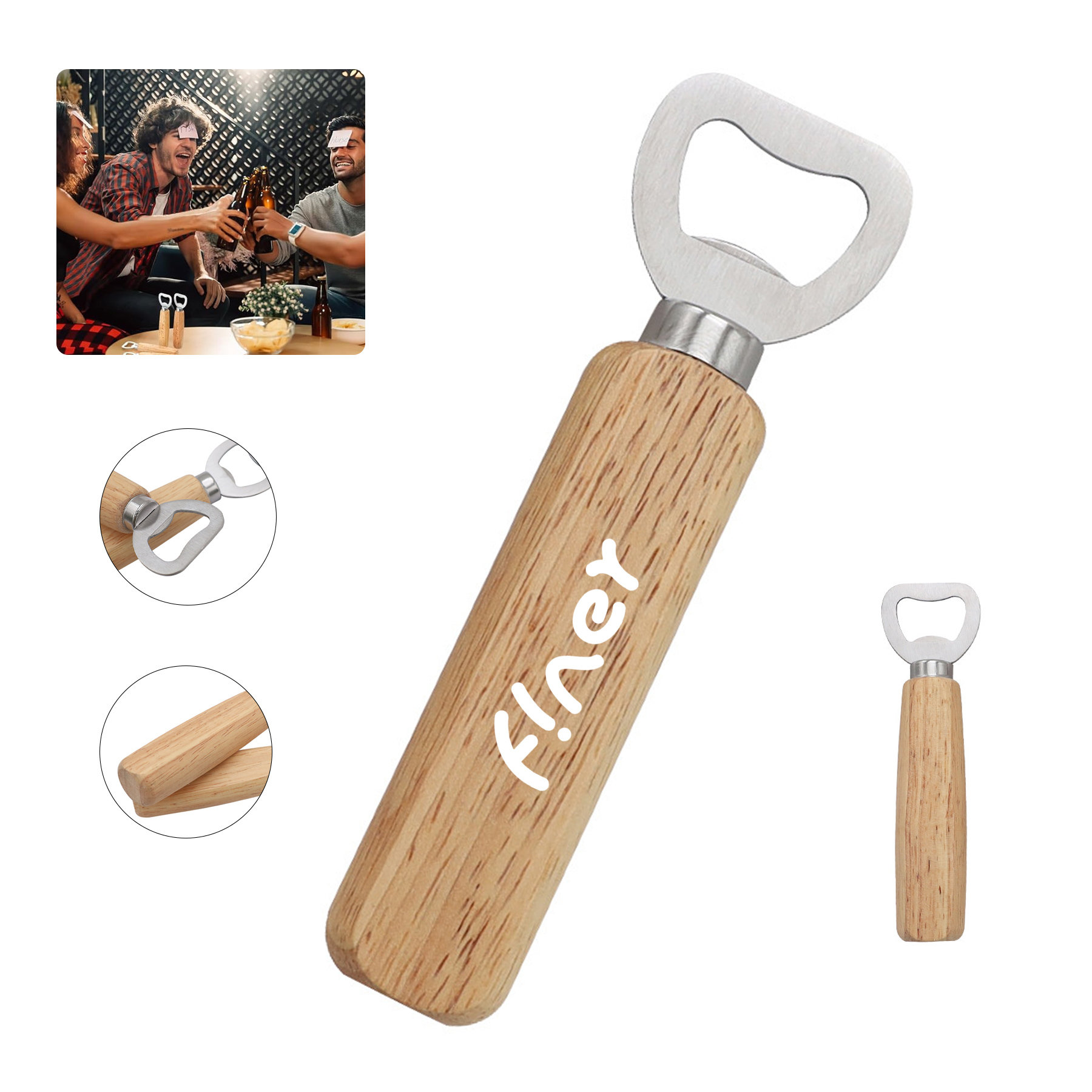 Wood Wine Bottle Opener-customization 5
