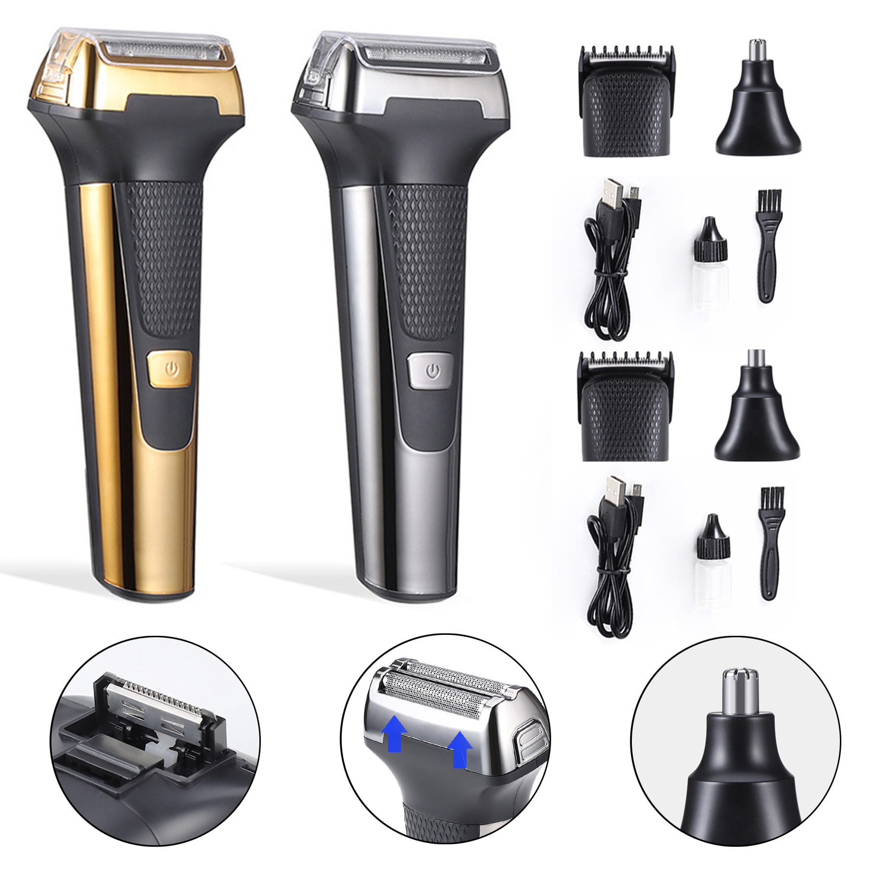 3-in-1 Electric Shaver For Men 3