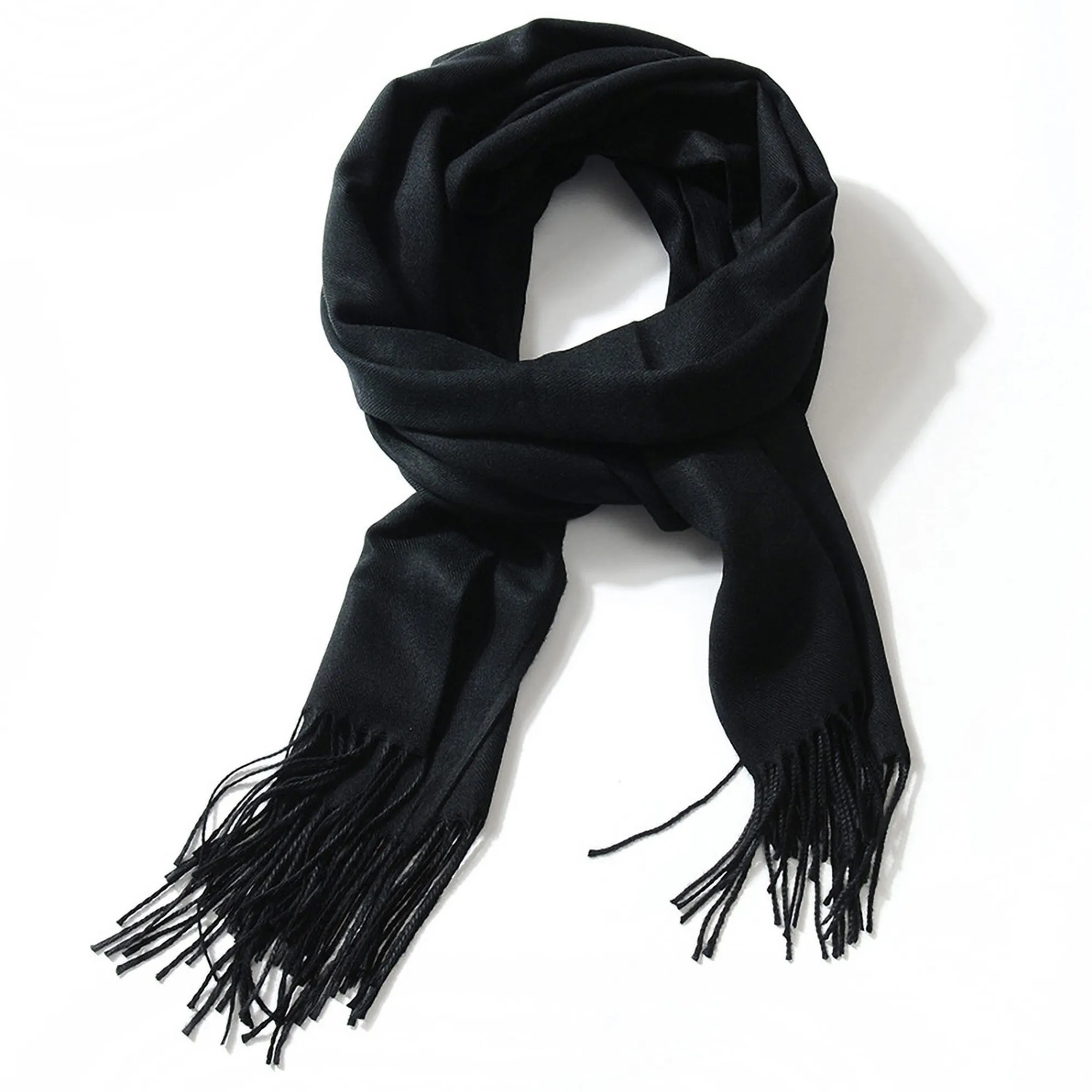 Soft Cashmere Scarf w/Fringes MOQ 50 PCS 13