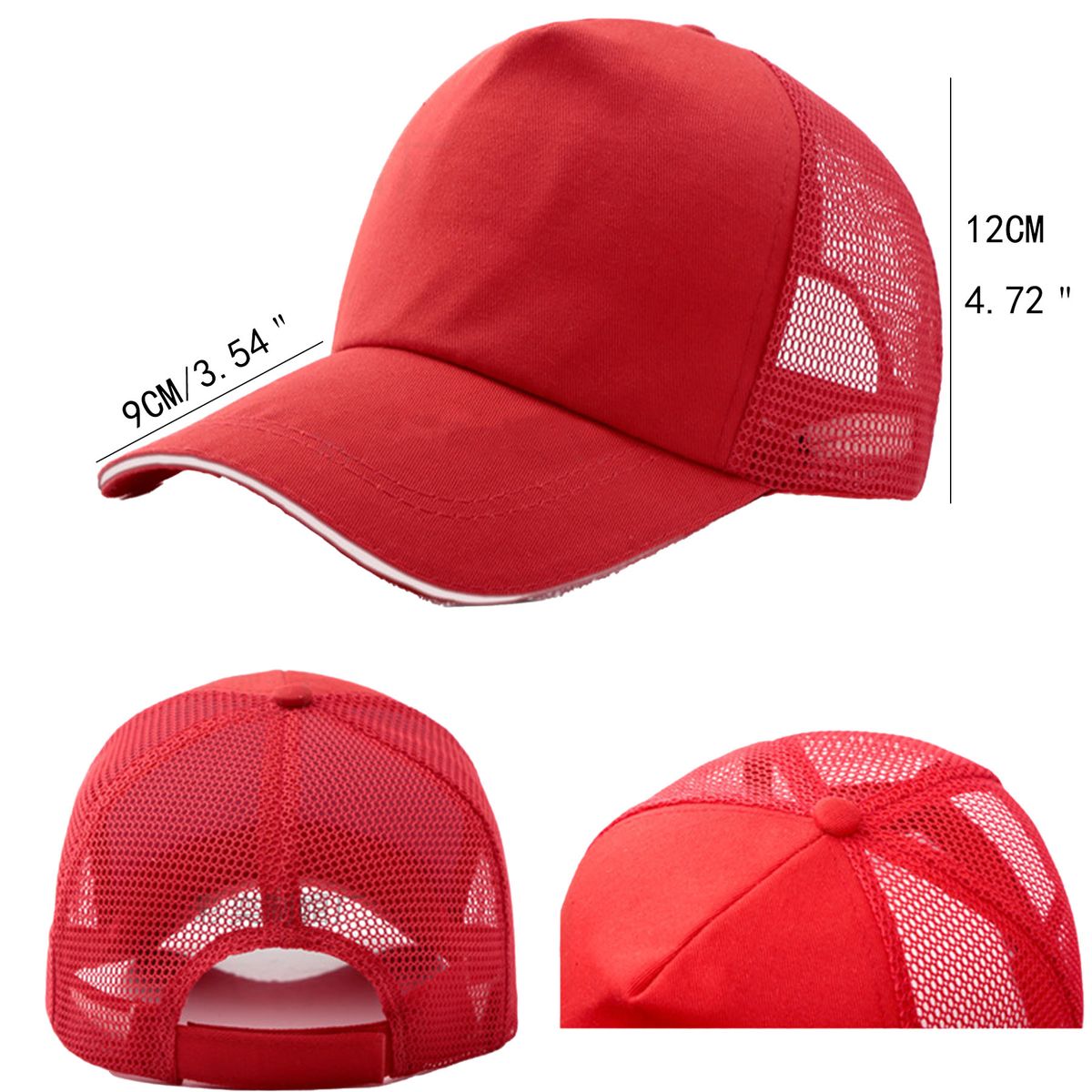Canvas Mesh-Back Hat