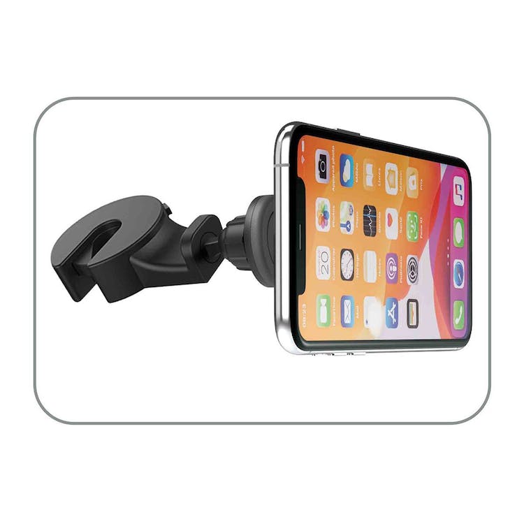 Magnetic Back Seat Mounts - Black 3