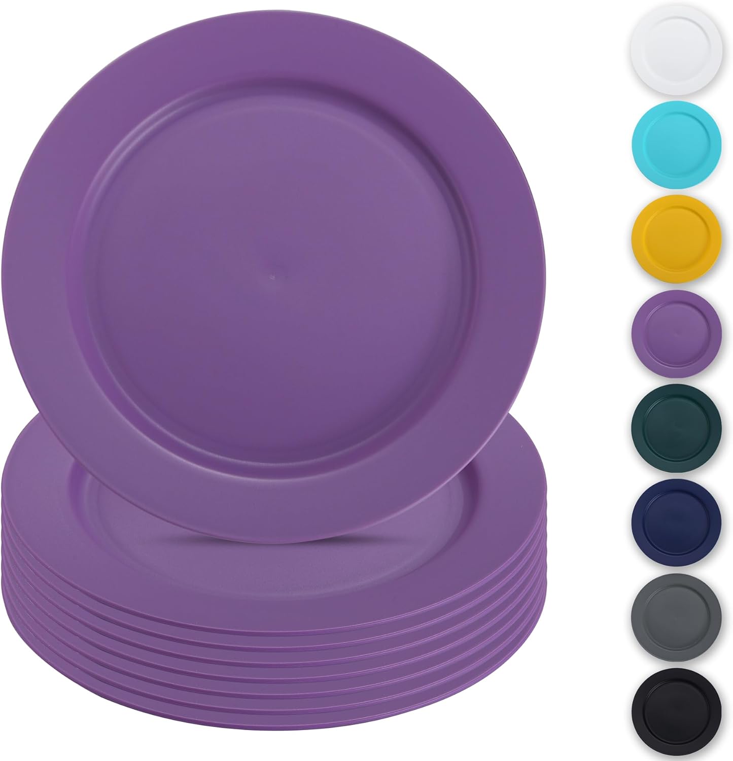 Reusable Flat Dinner Plates 3