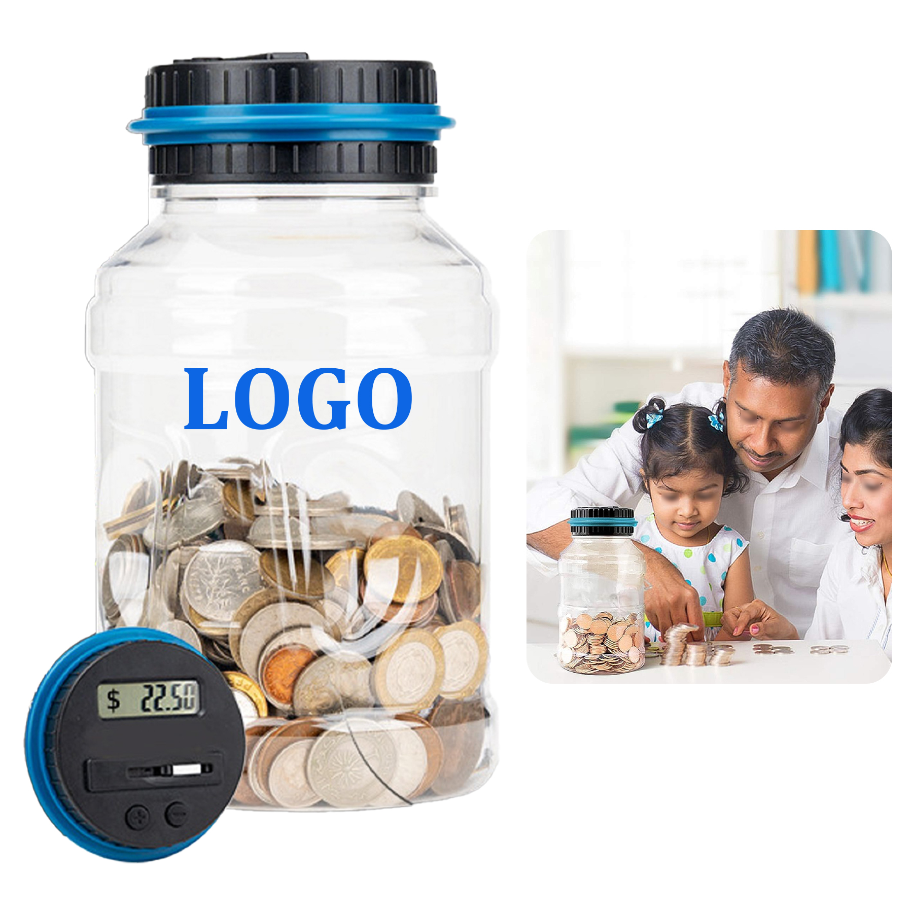 Large Piggy Bank for Boys Adults 10