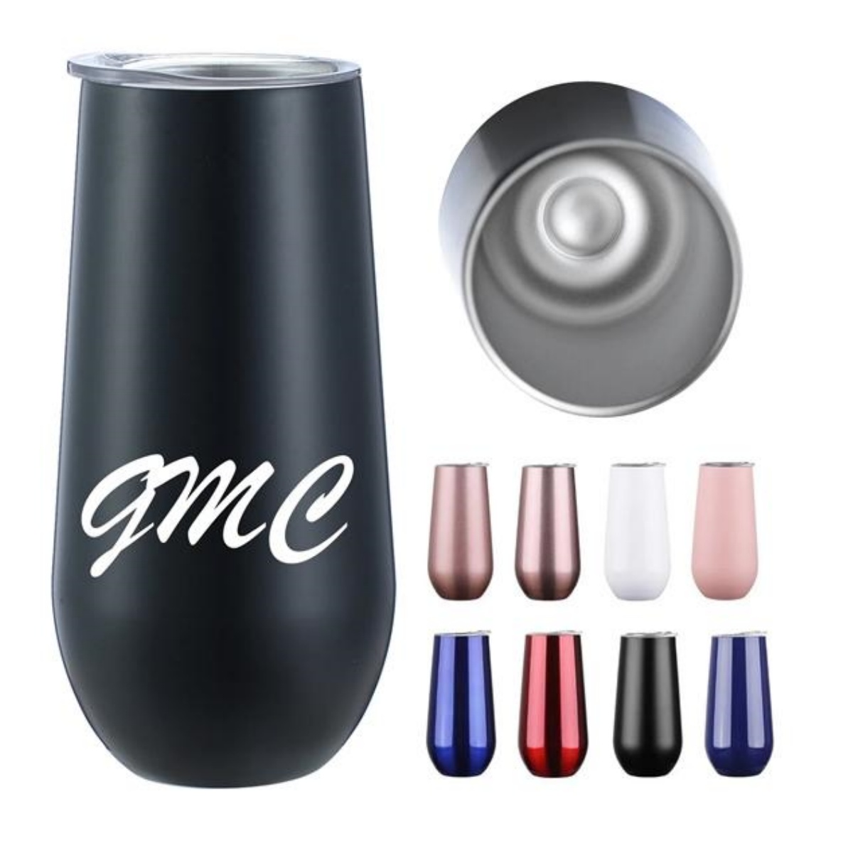 16 oz Egg Shaped Tumbler with Full Color Printing