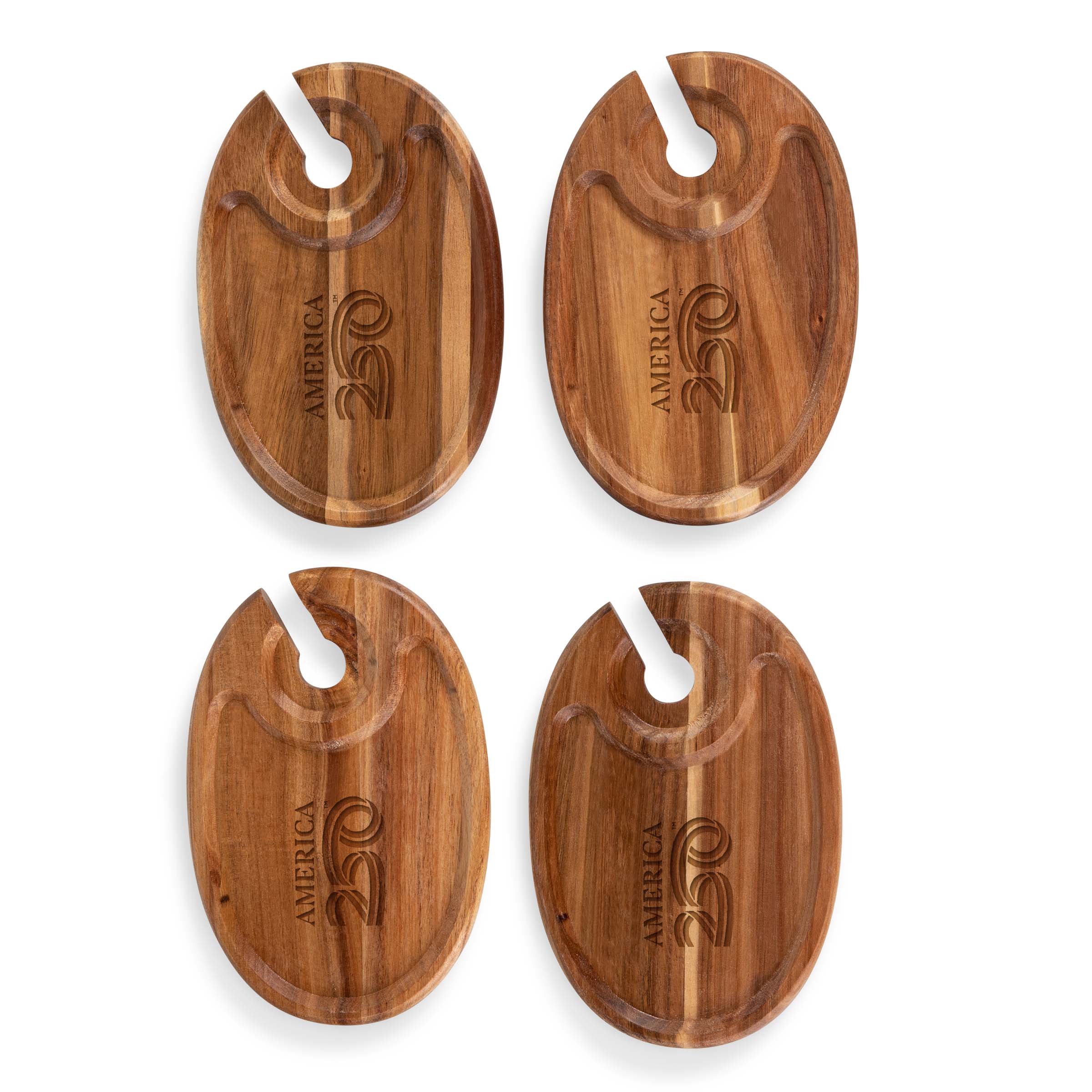 Wine Appetizer Plate Set Of 4 11
