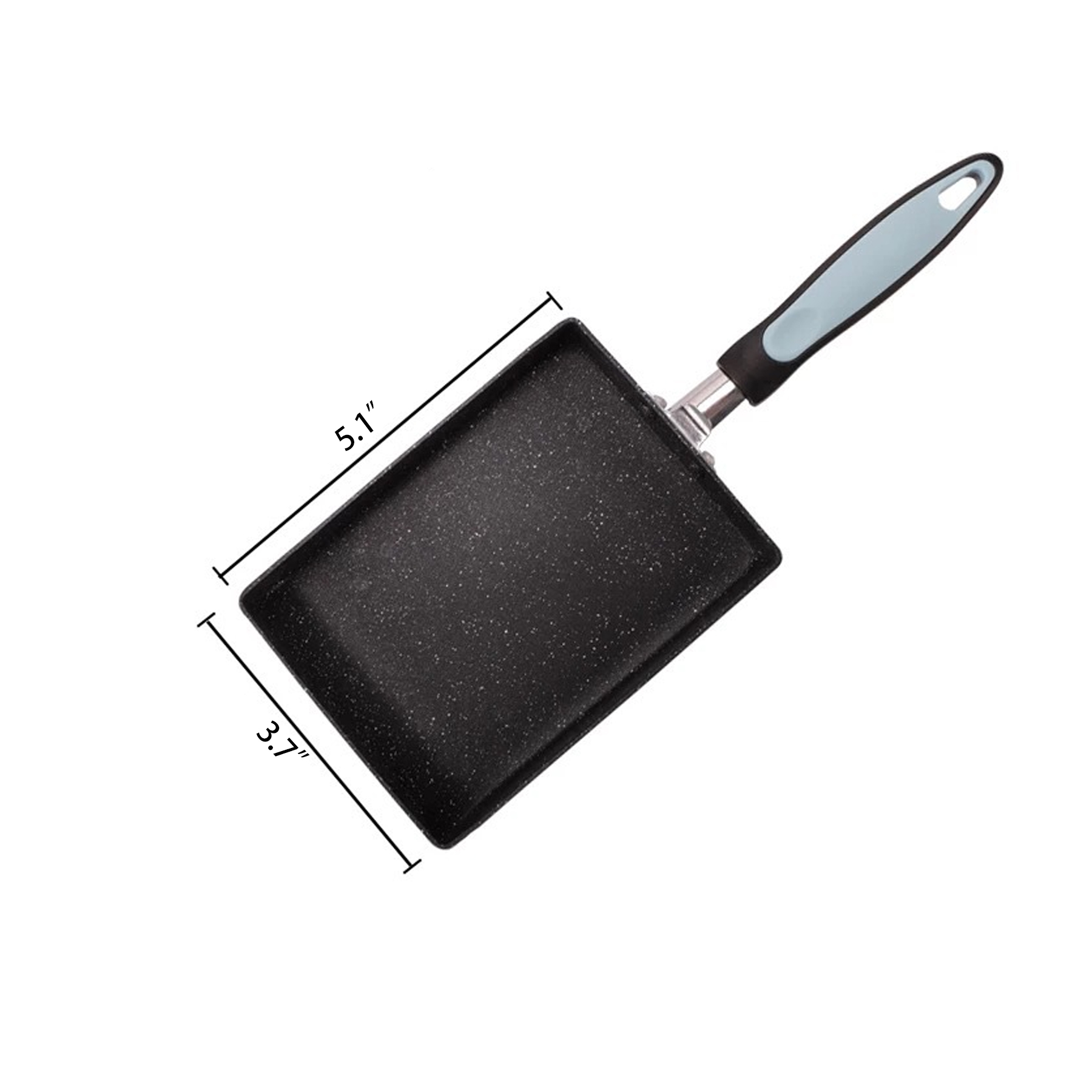 Japanese Rectangle Mini Frying Pan 7