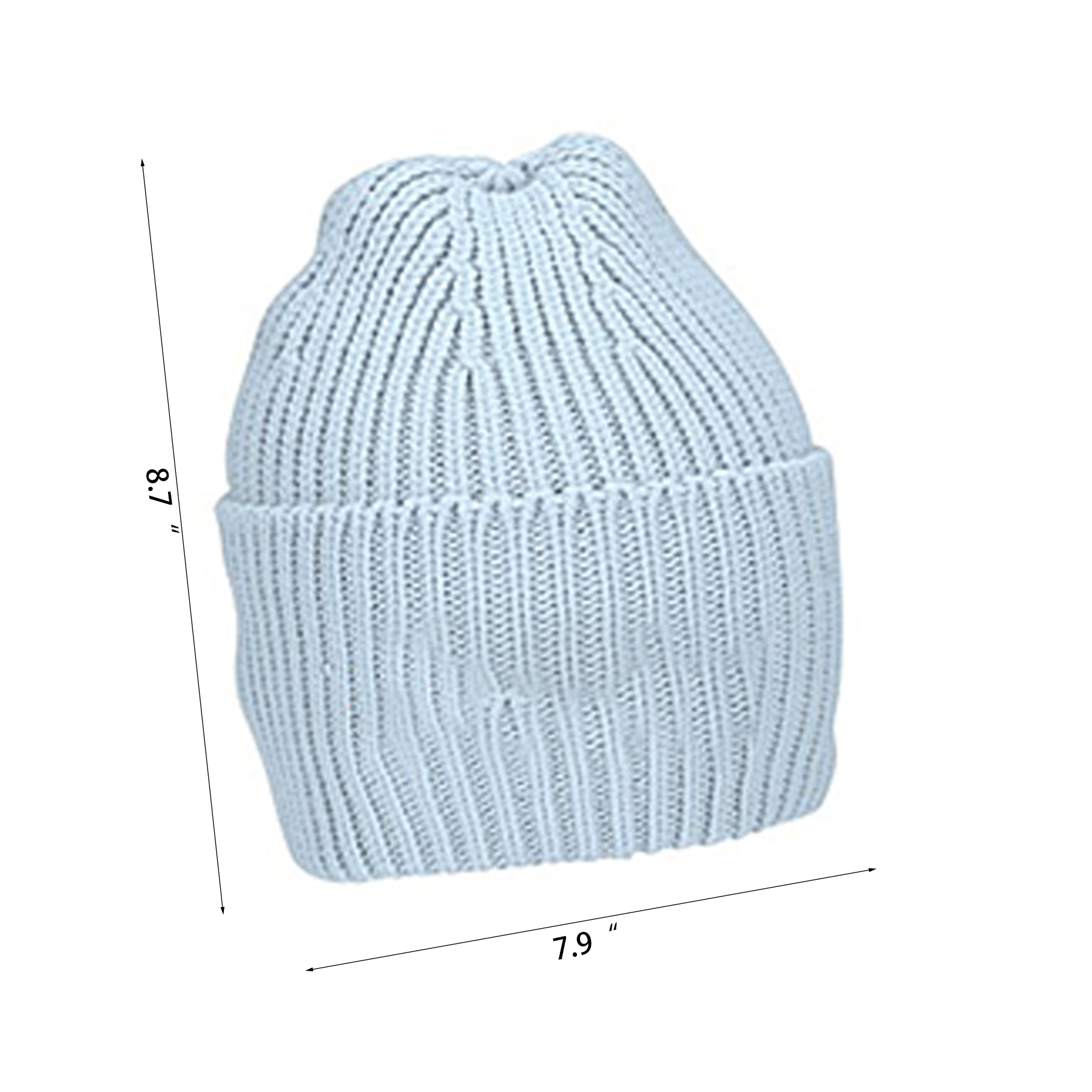 Knit Cuff Beanie 7