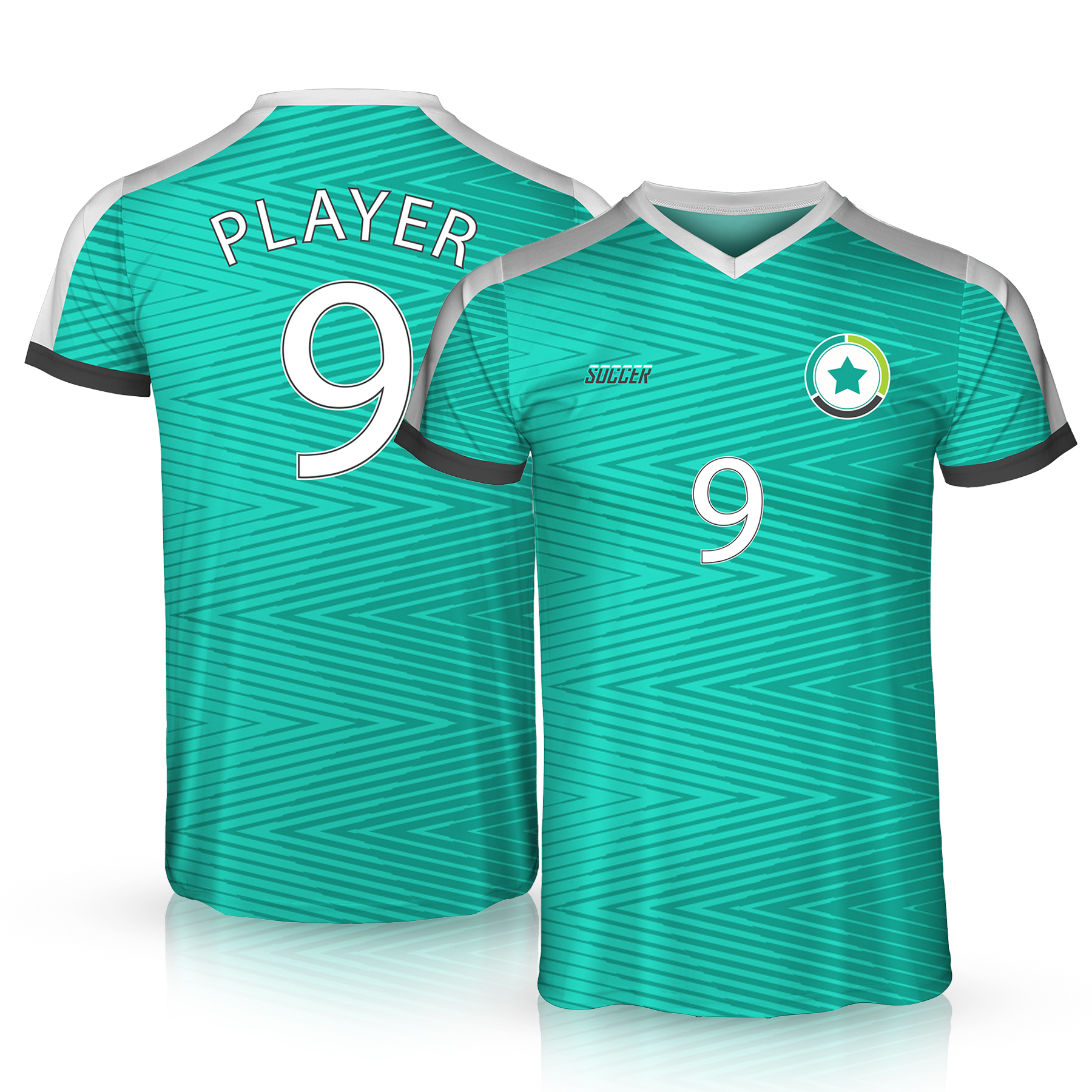 Custom Performance Personalized Soccer Jersey (Full Color Dye Sublimated) 15