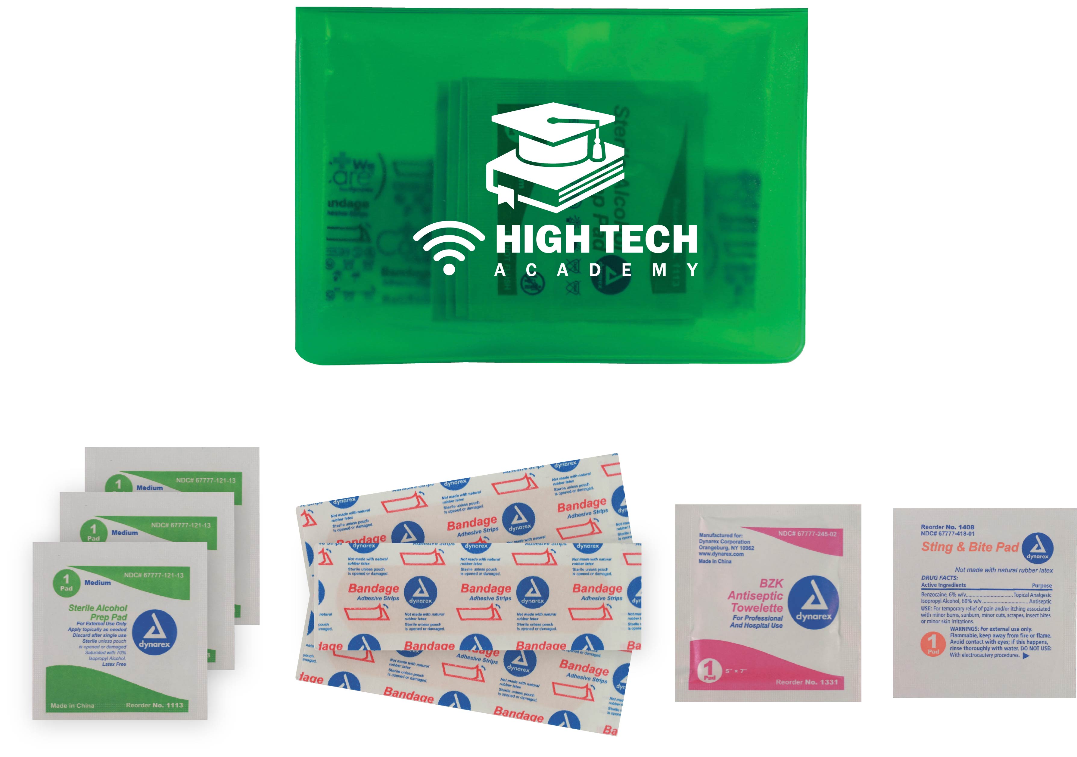 Translucent Pocket First Aid Kit