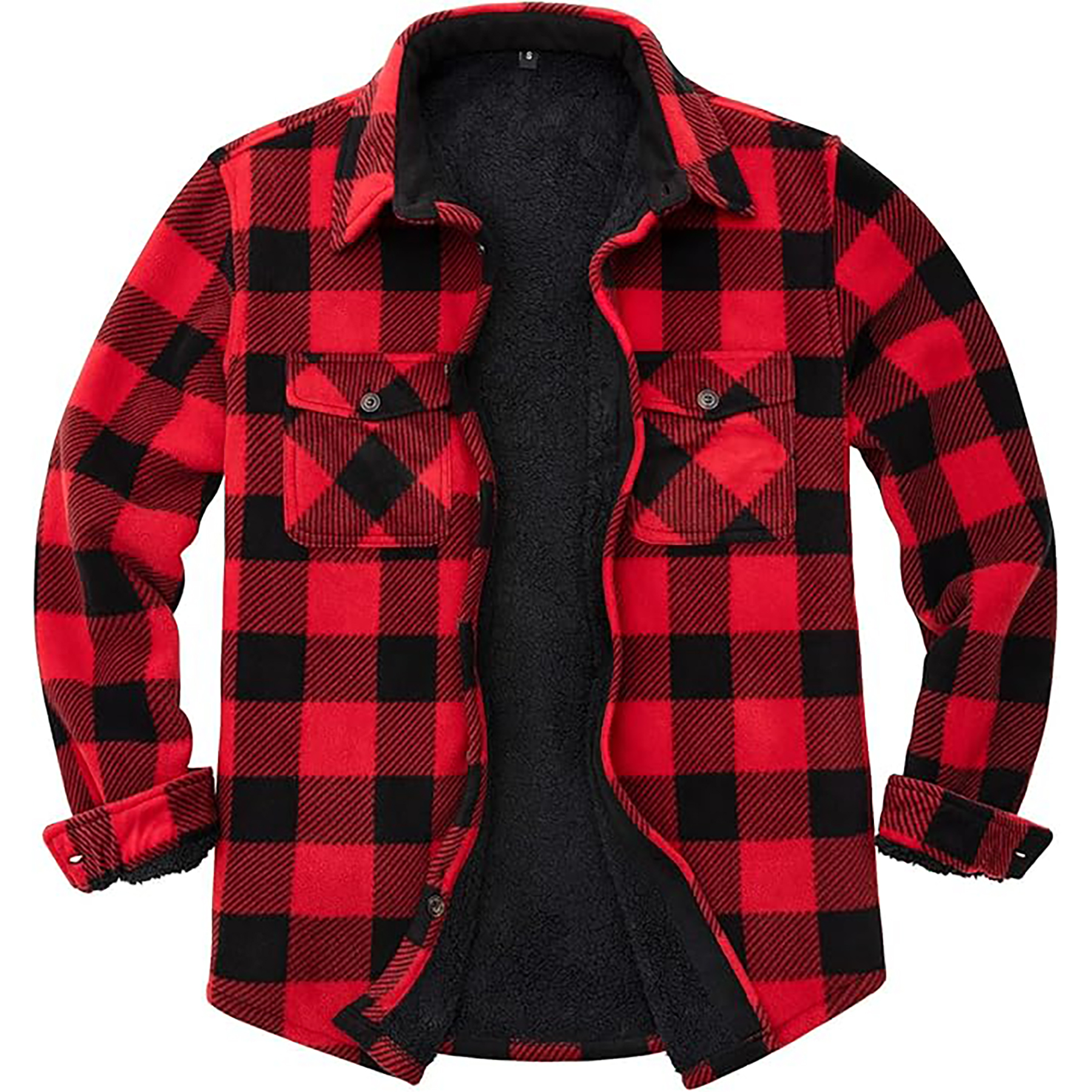 Men's Flannel Shirt Jacket 80