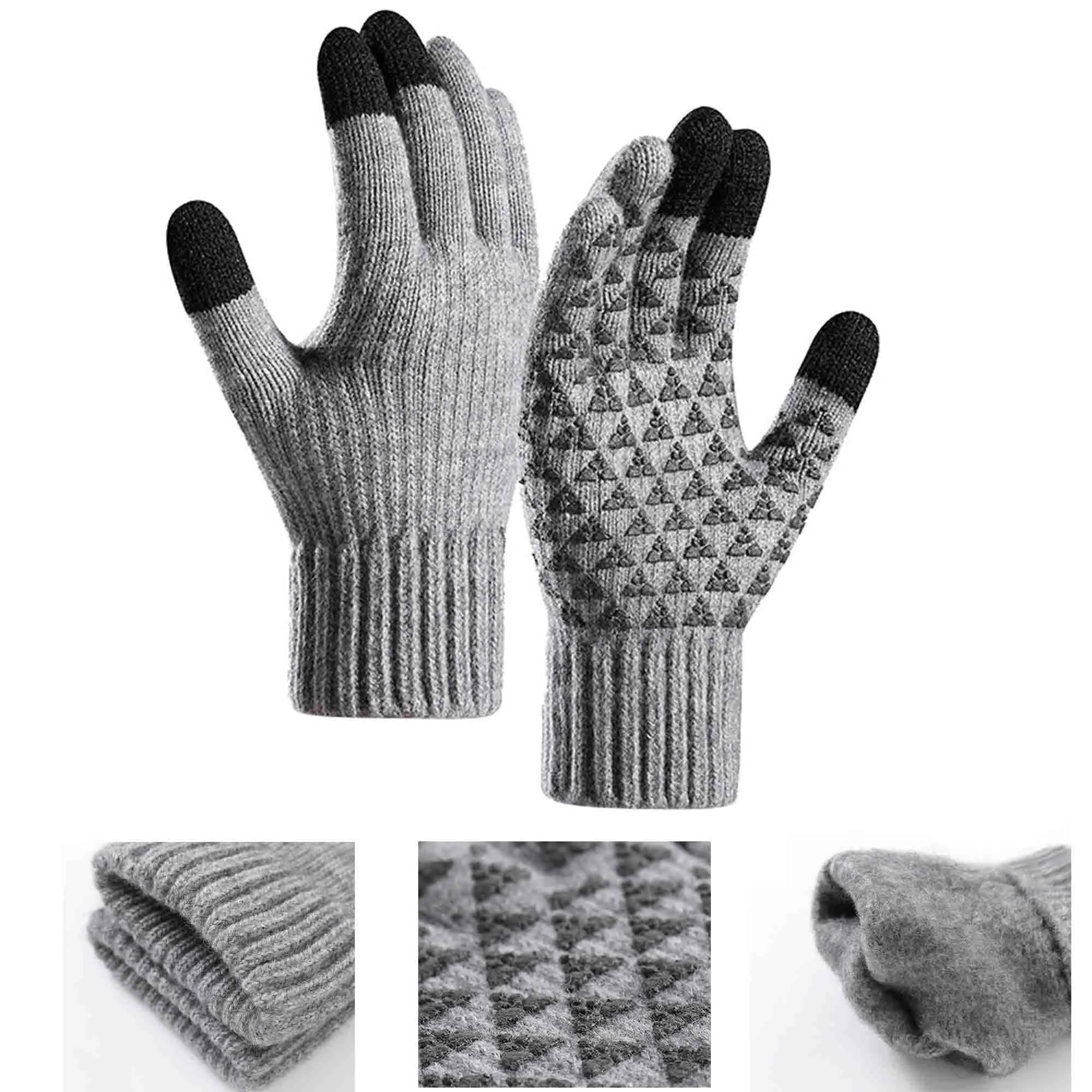 Five Finger Touch Screen Gloves 7