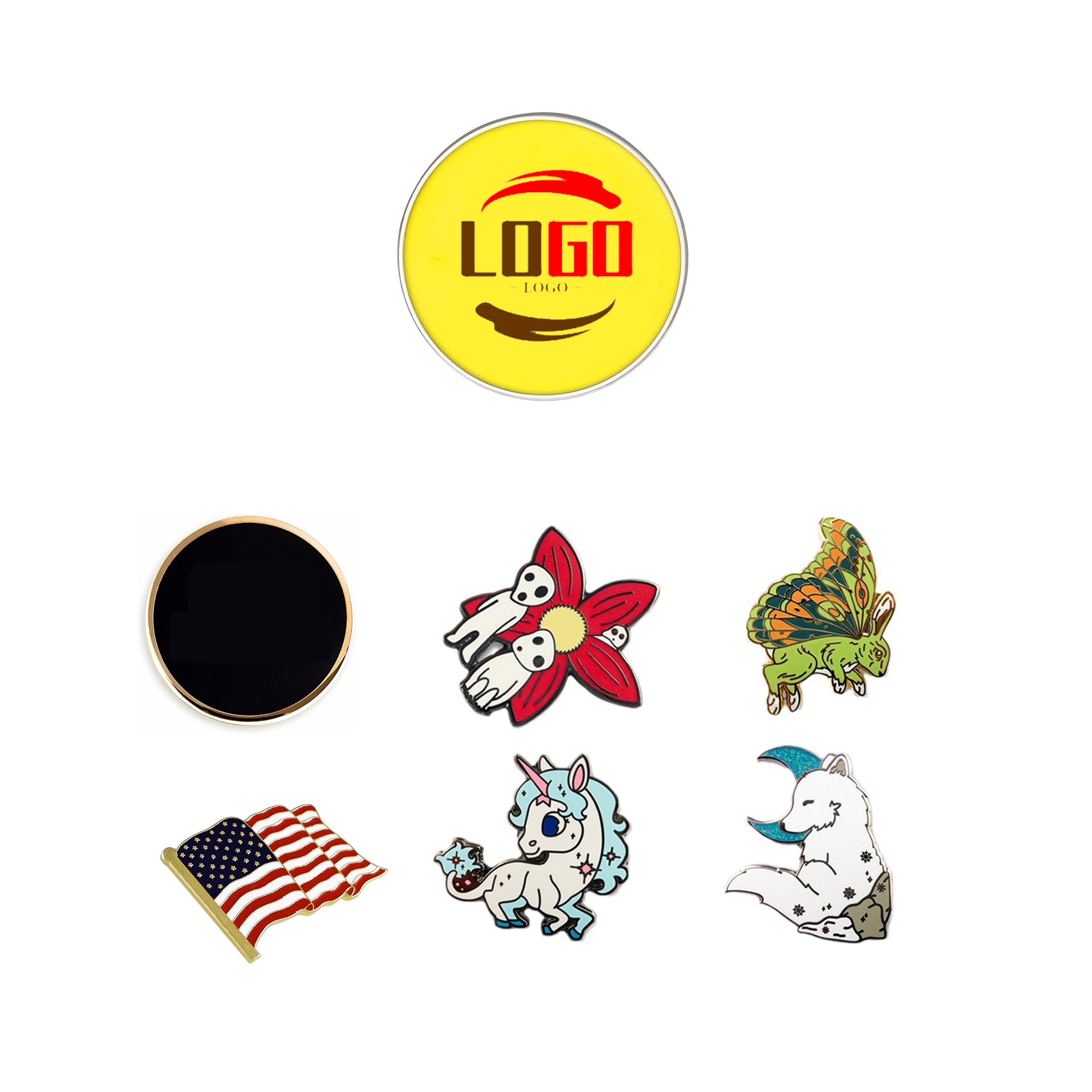 1.38" Custom Lapel Pin 4