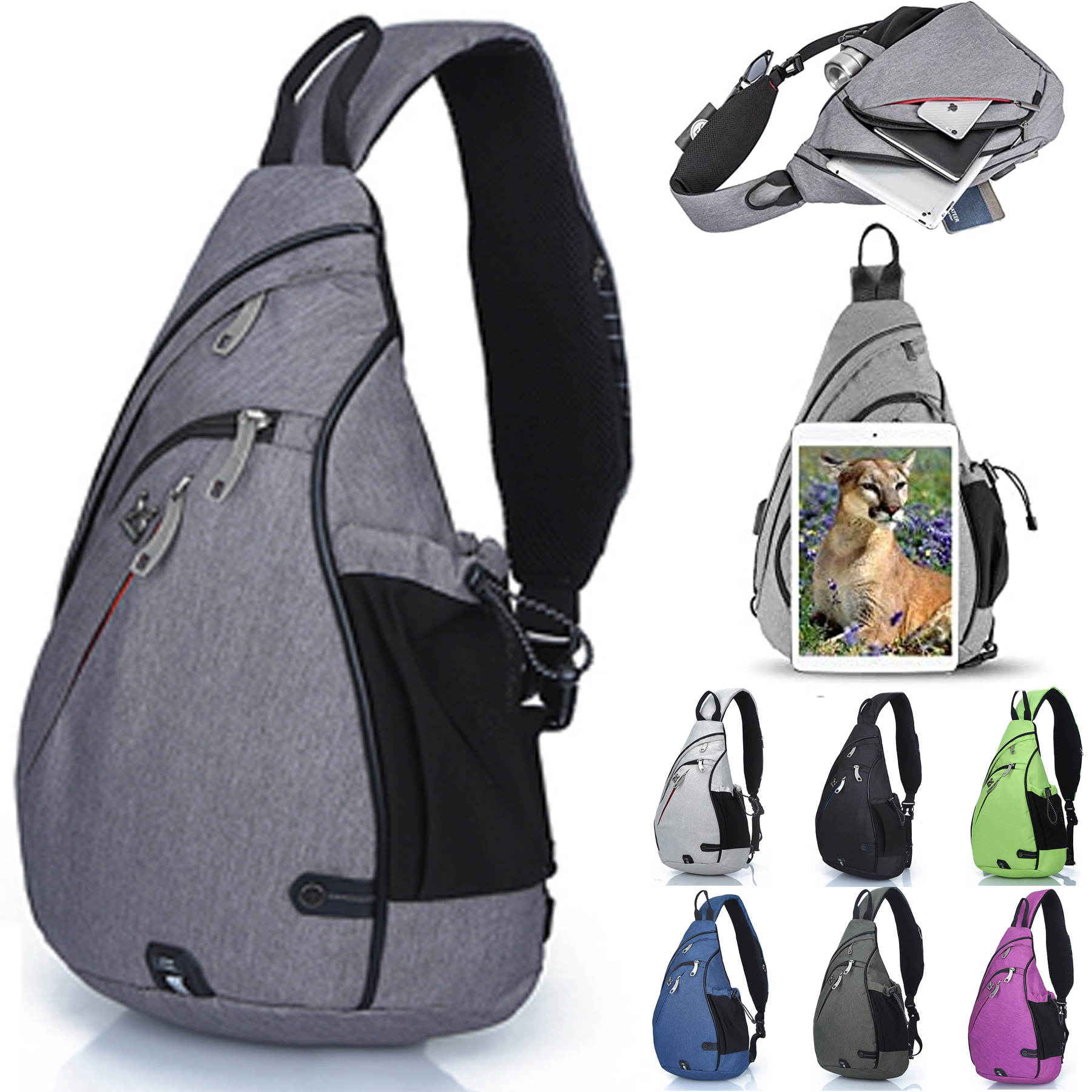 Sling Bag Casual Daypack 6