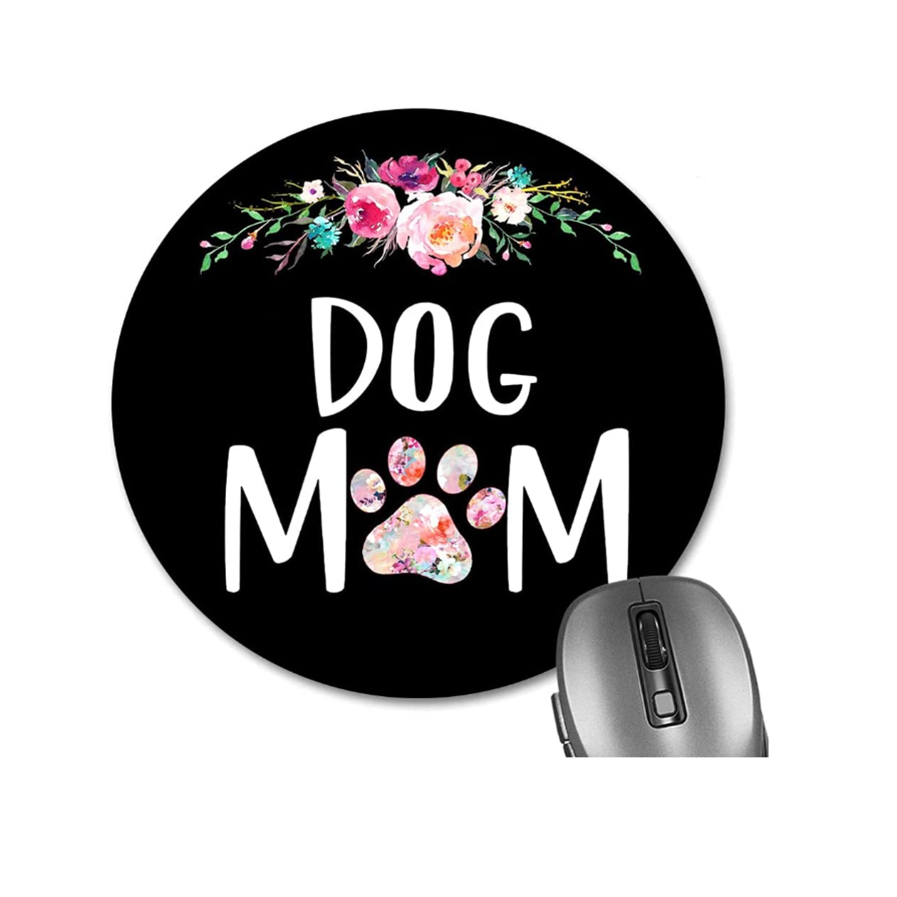 MOQ50Pcs Full Color Round Mouse Pad