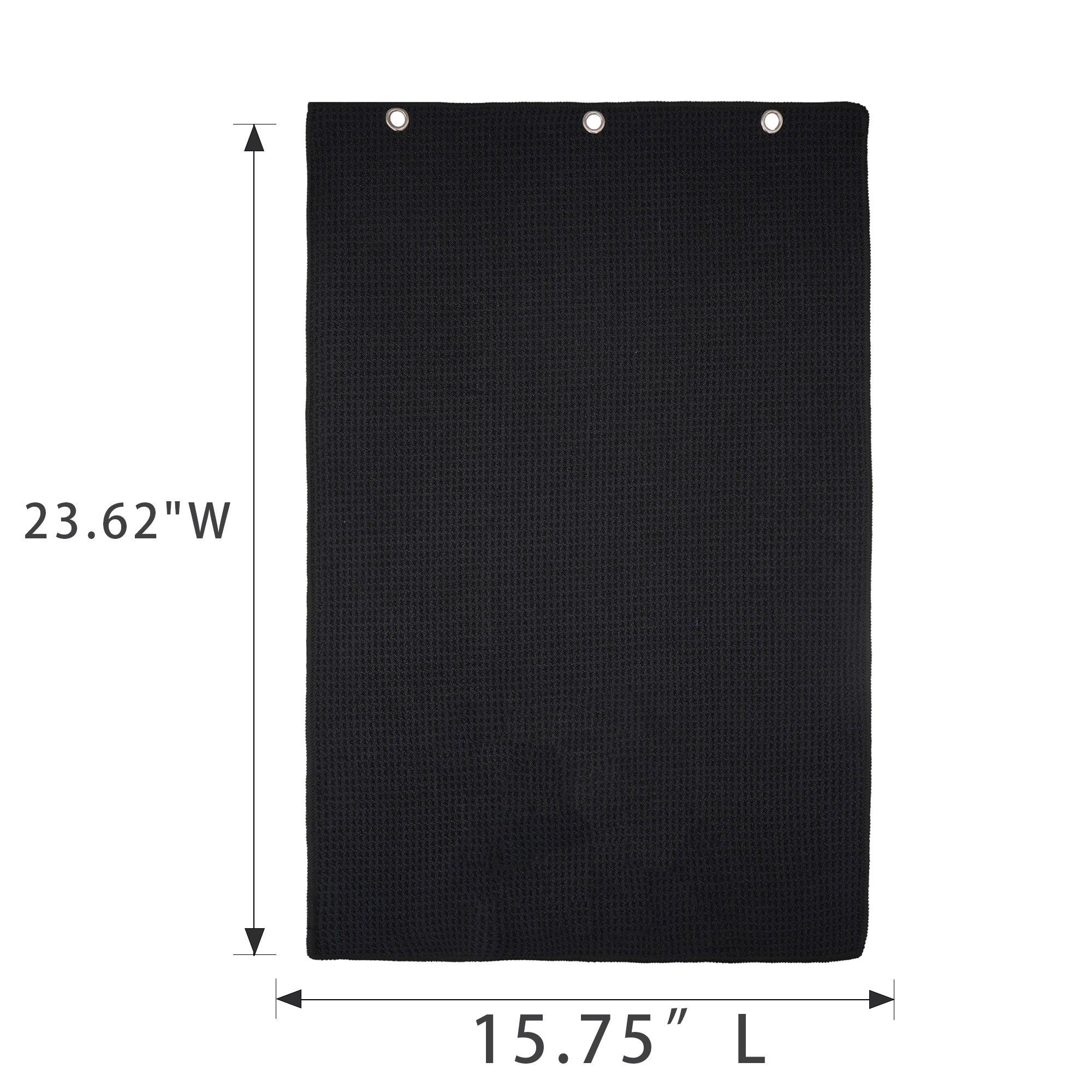 Waffle Golf Microfiber Towel With Hook Beach 8