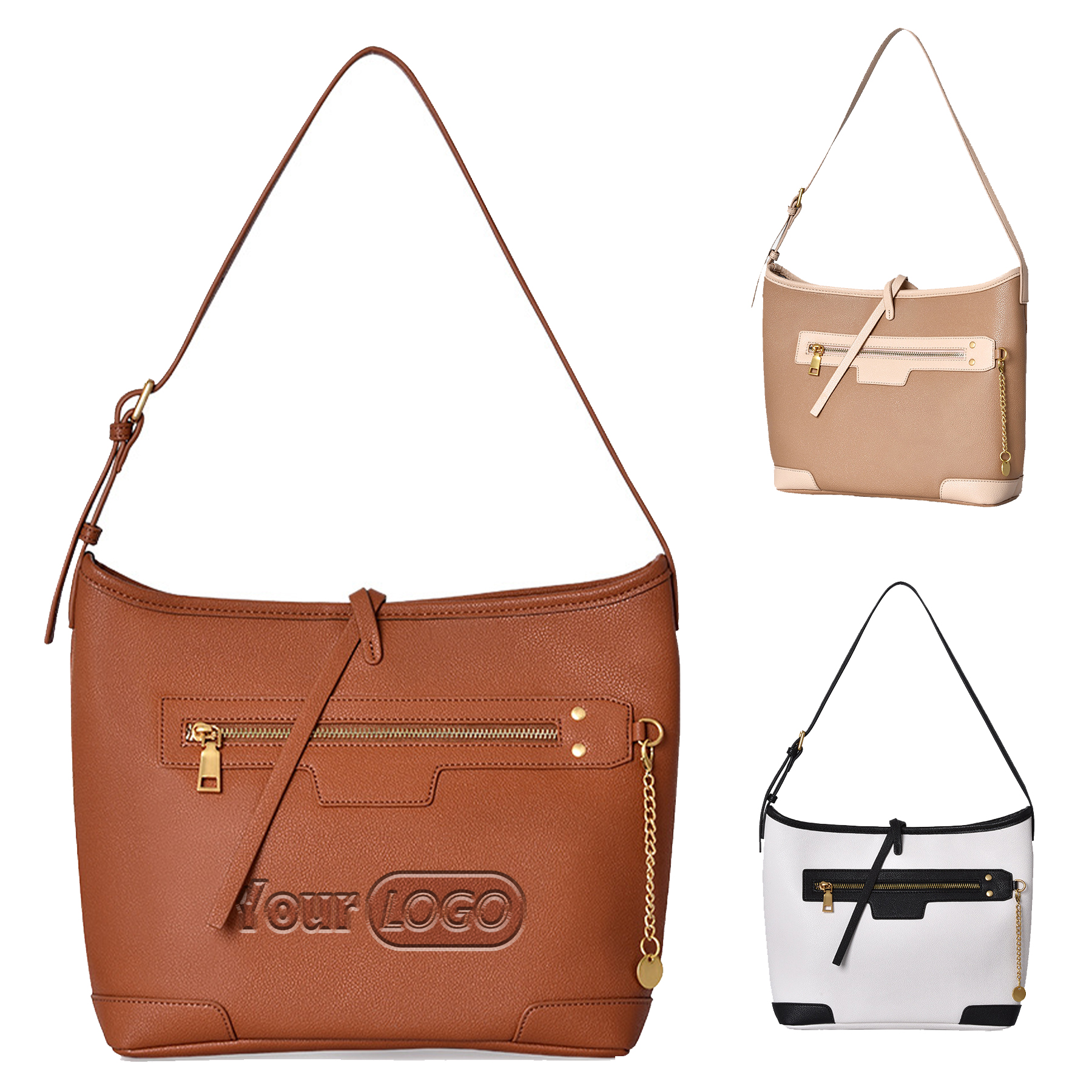 Crossbody PU Leather Tote Bag for Women 2