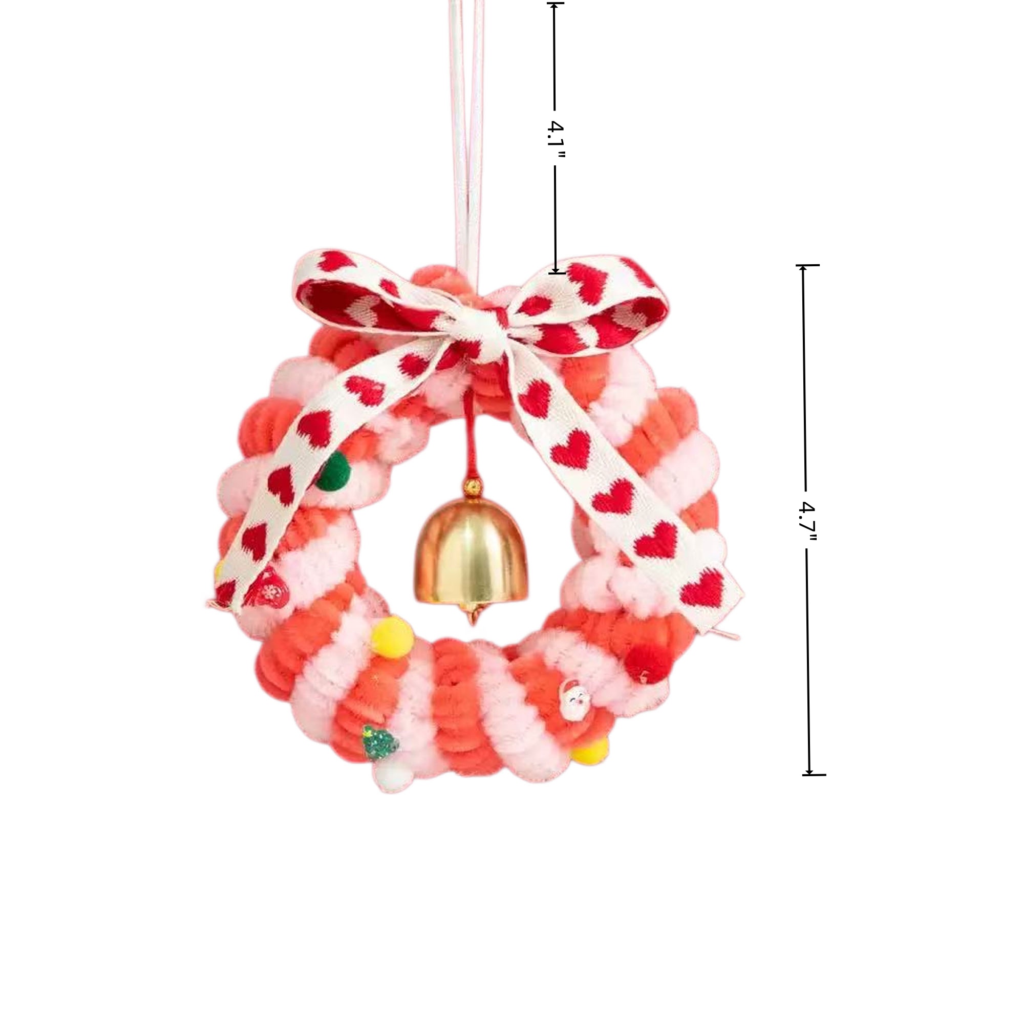 Christmas Wreath Hanging Ornament 3