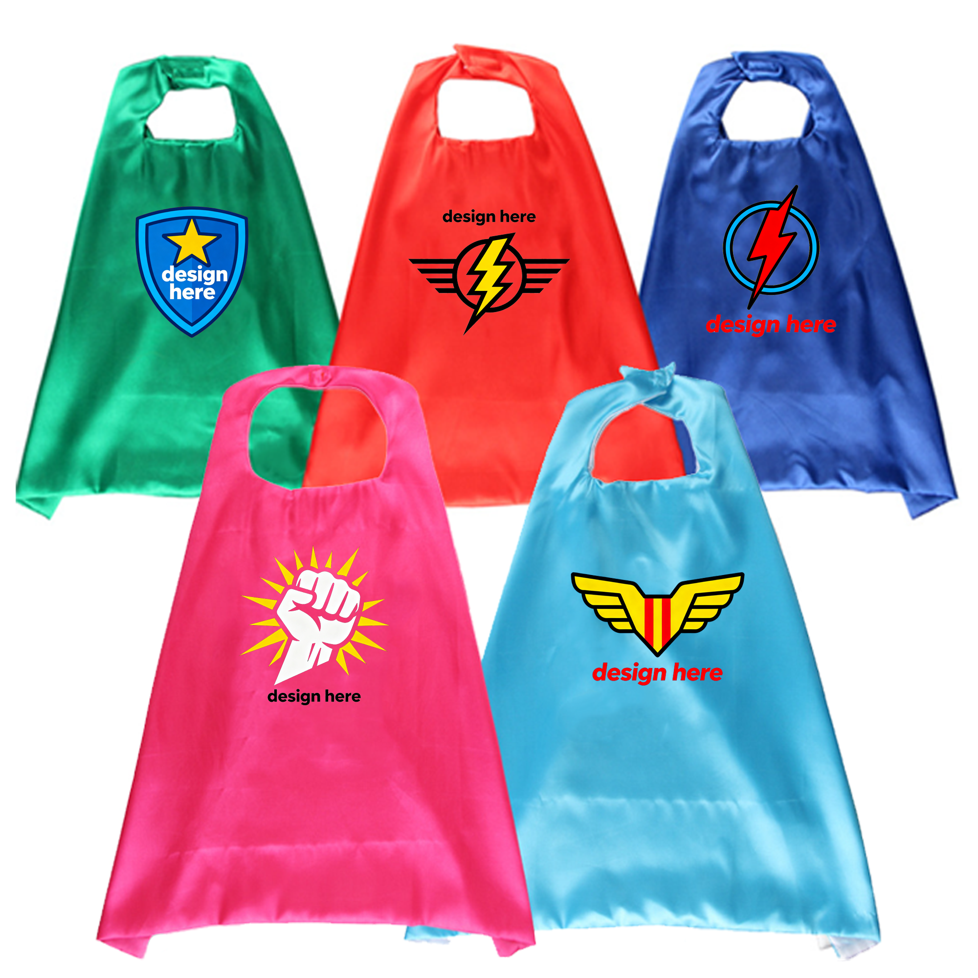Deluxe Kids Superhero Costume Set with Cape and Mask 7