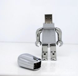 Metal Robot USB Flash Drive