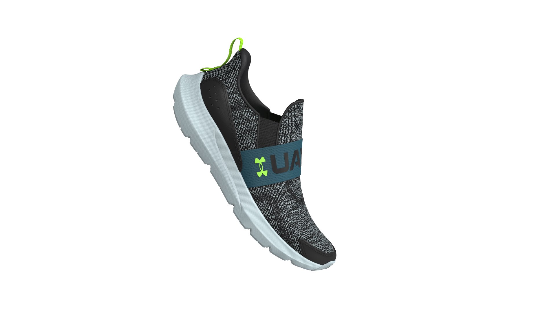 UA Surge 3 Slip Boys' Pre-School Running Shoes 22
