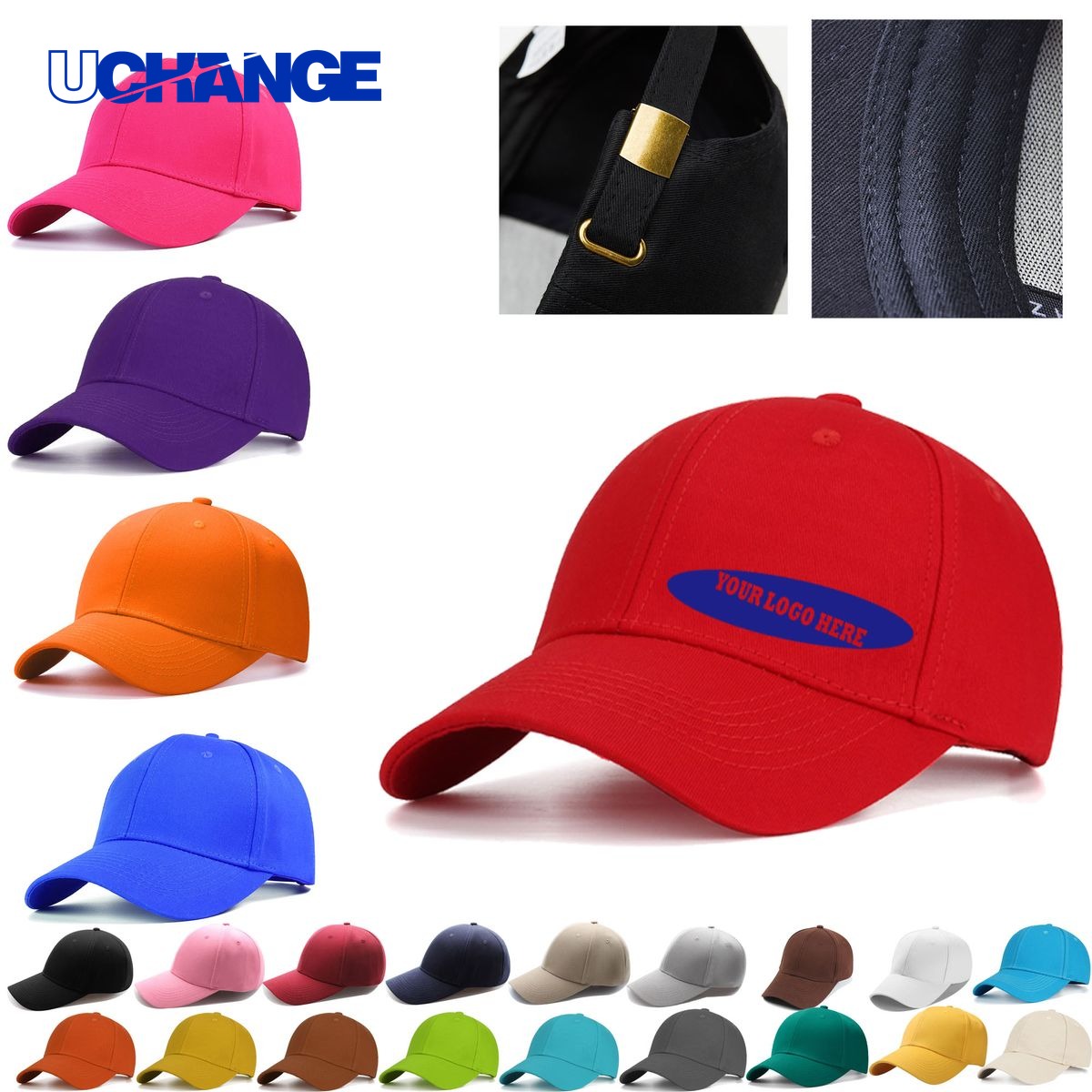 Custom Logo Unisex Baseball Cap