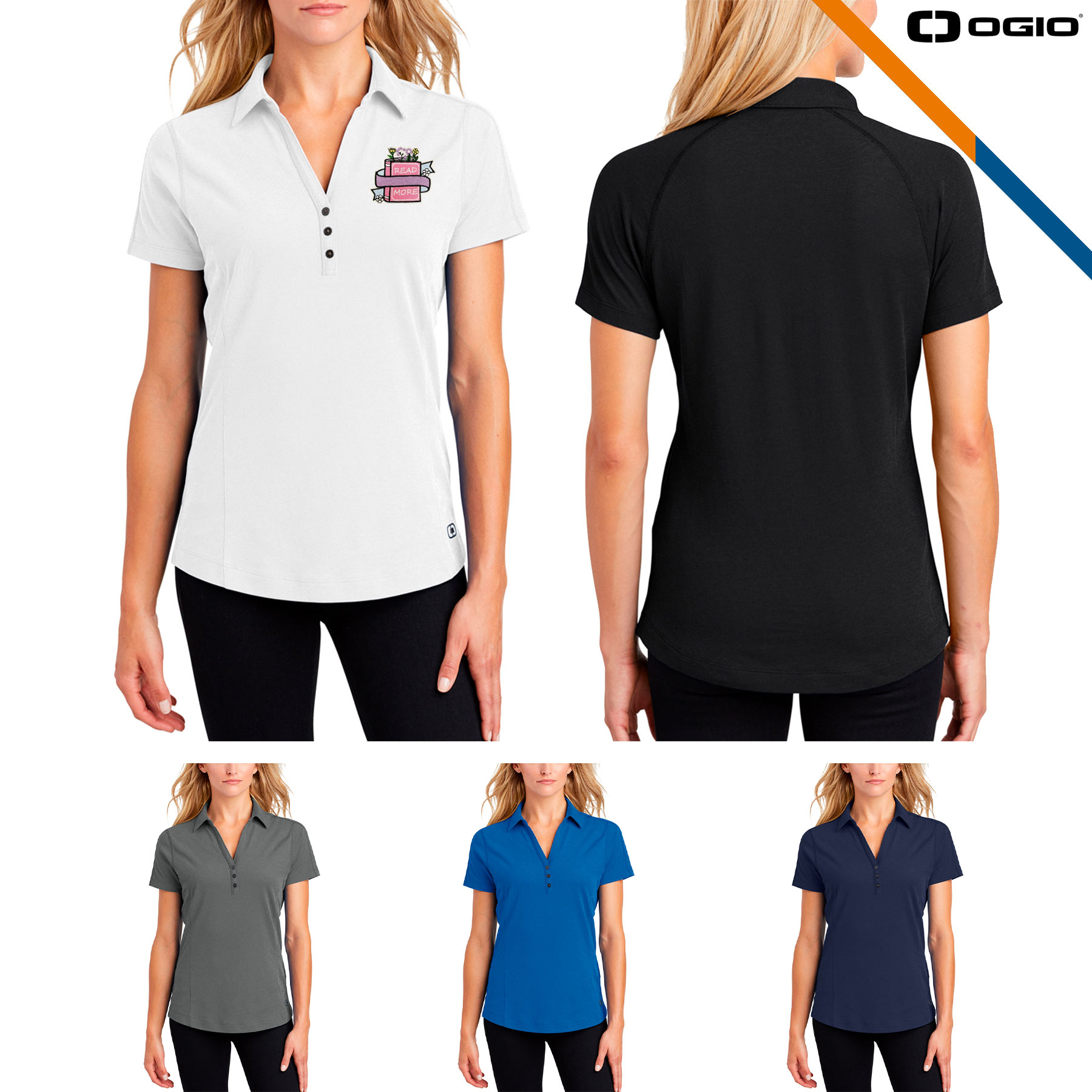 OGIO® Ladies Onyx Polo Shirt