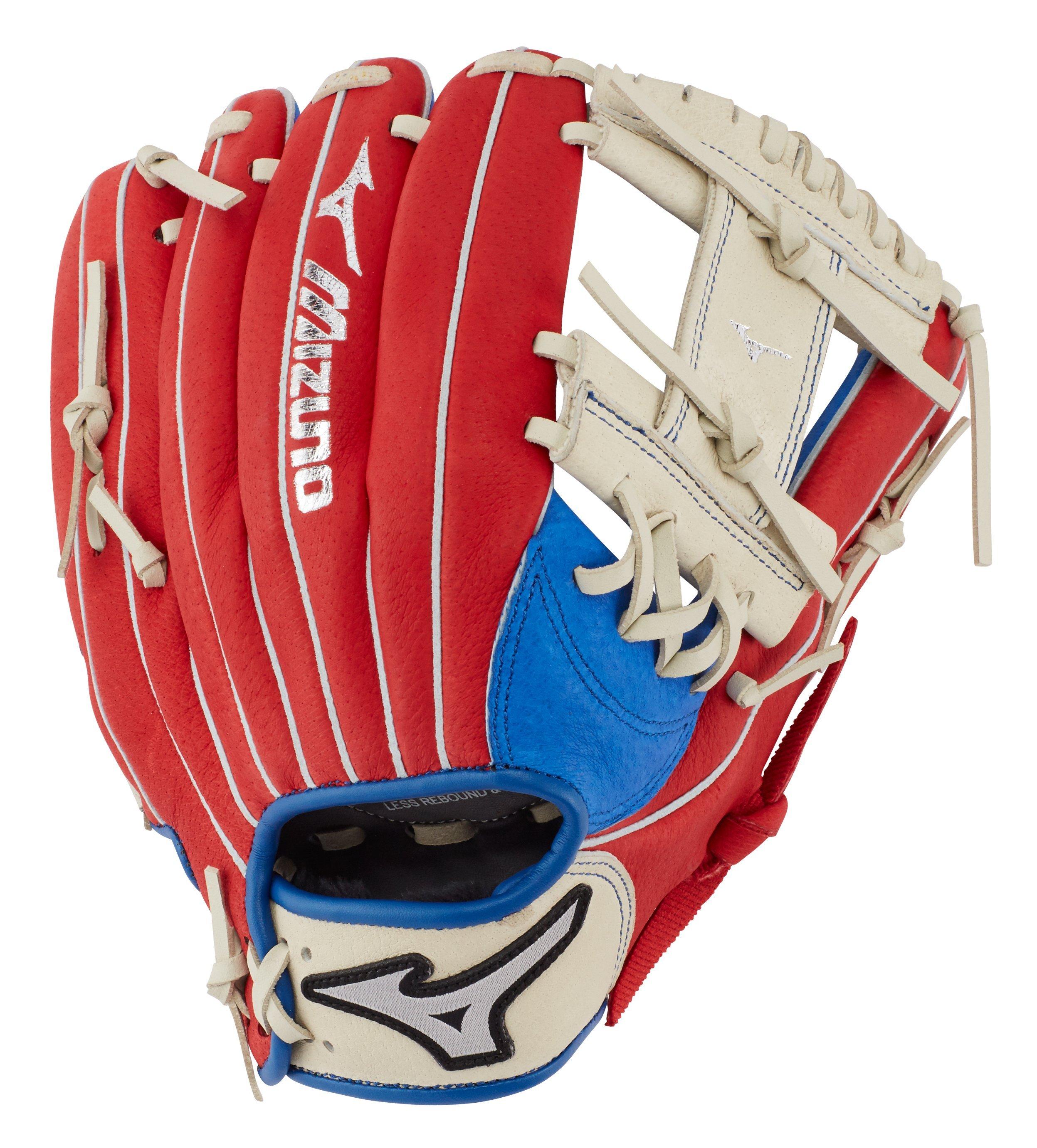 Prospect Series PowerClose Baseball Glove 11", Deep 3 Web, Full Grain Pigskin 7