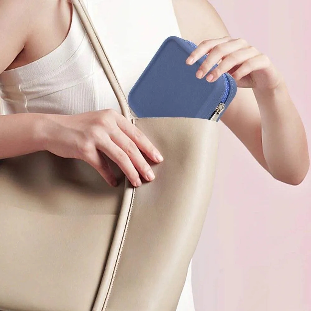 Waterproof silicone square portable zipper wallet 2