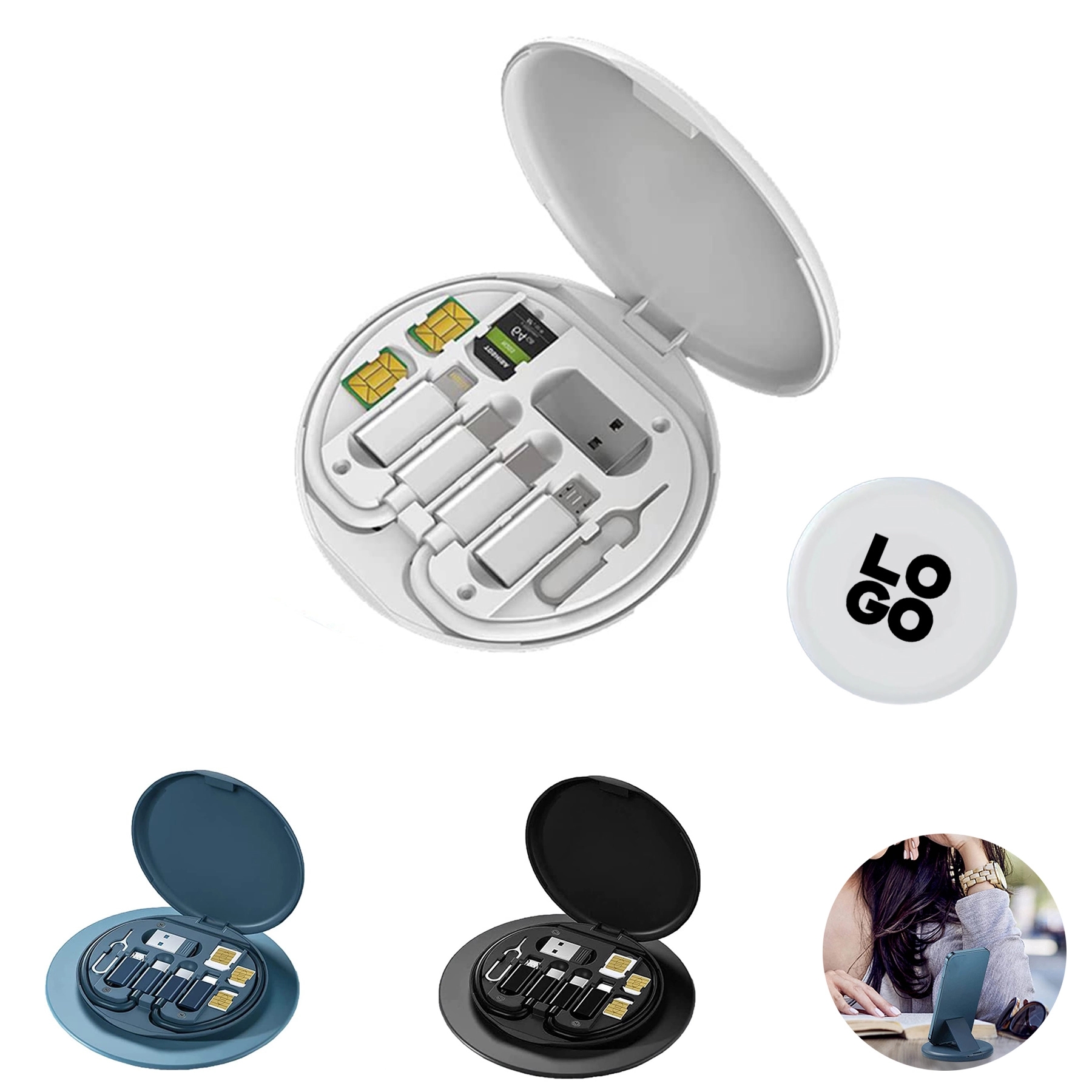 60W Multifunctional Fast Charging Data Cable Set
