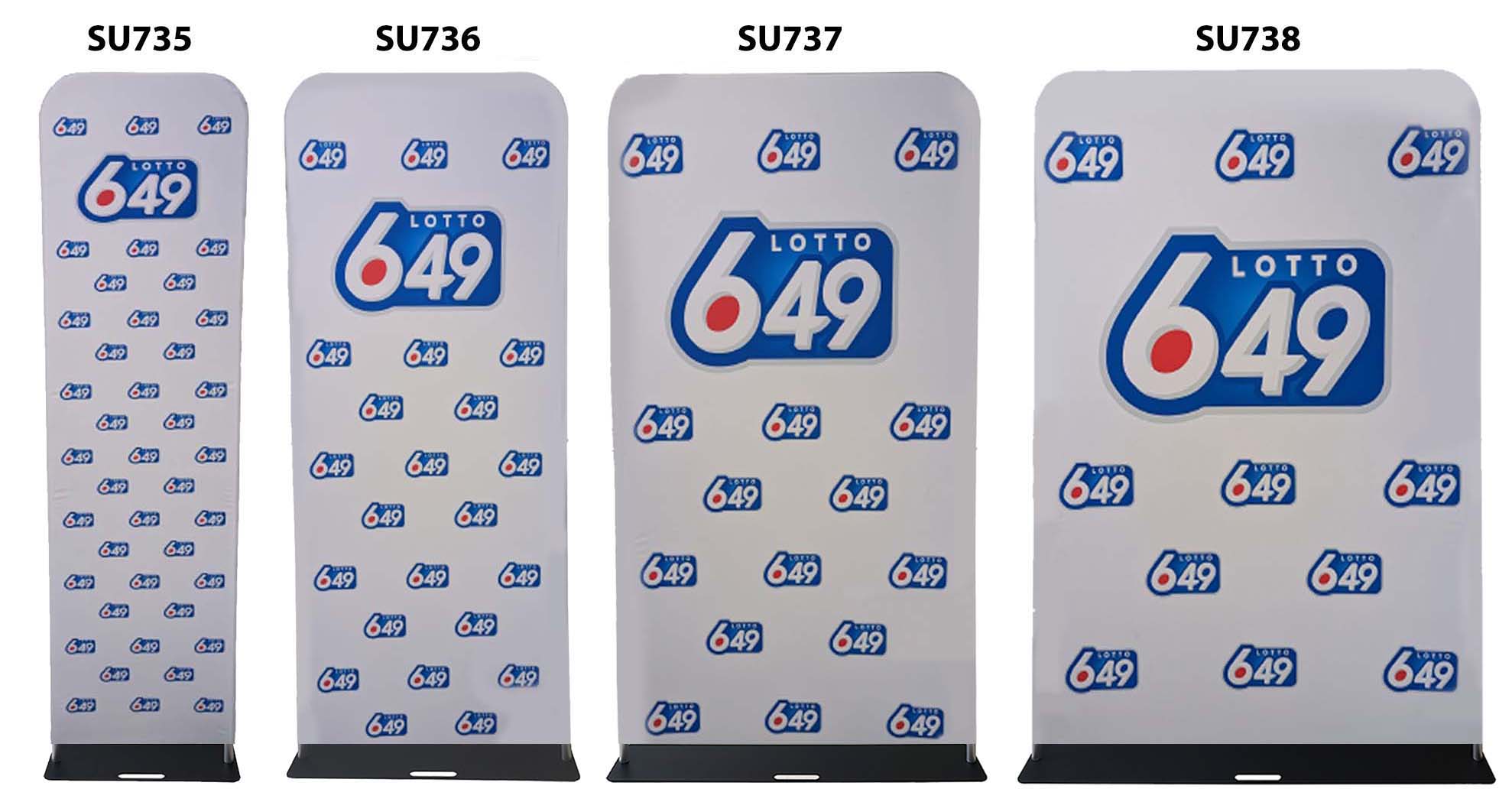 72Hr Fast Ship - Event package, 2'W Fabric banner and Premium 6' tablecloth open back 15