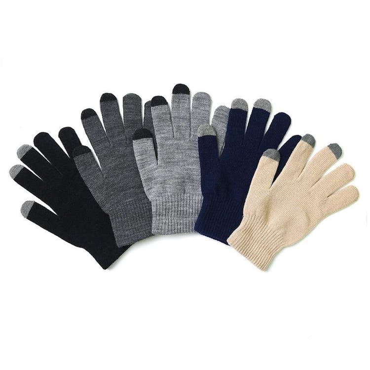 Unisex Touchscreen Magic Gloves- 5 Colors One Size Fits Most 3
