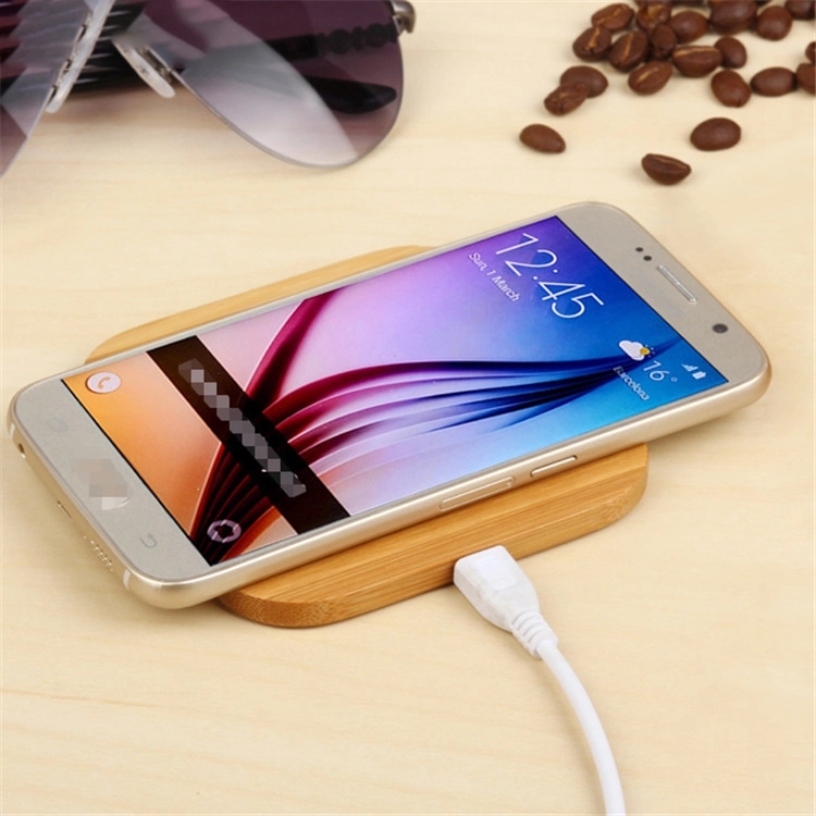 Bamboo Magnetic Wireless Charger