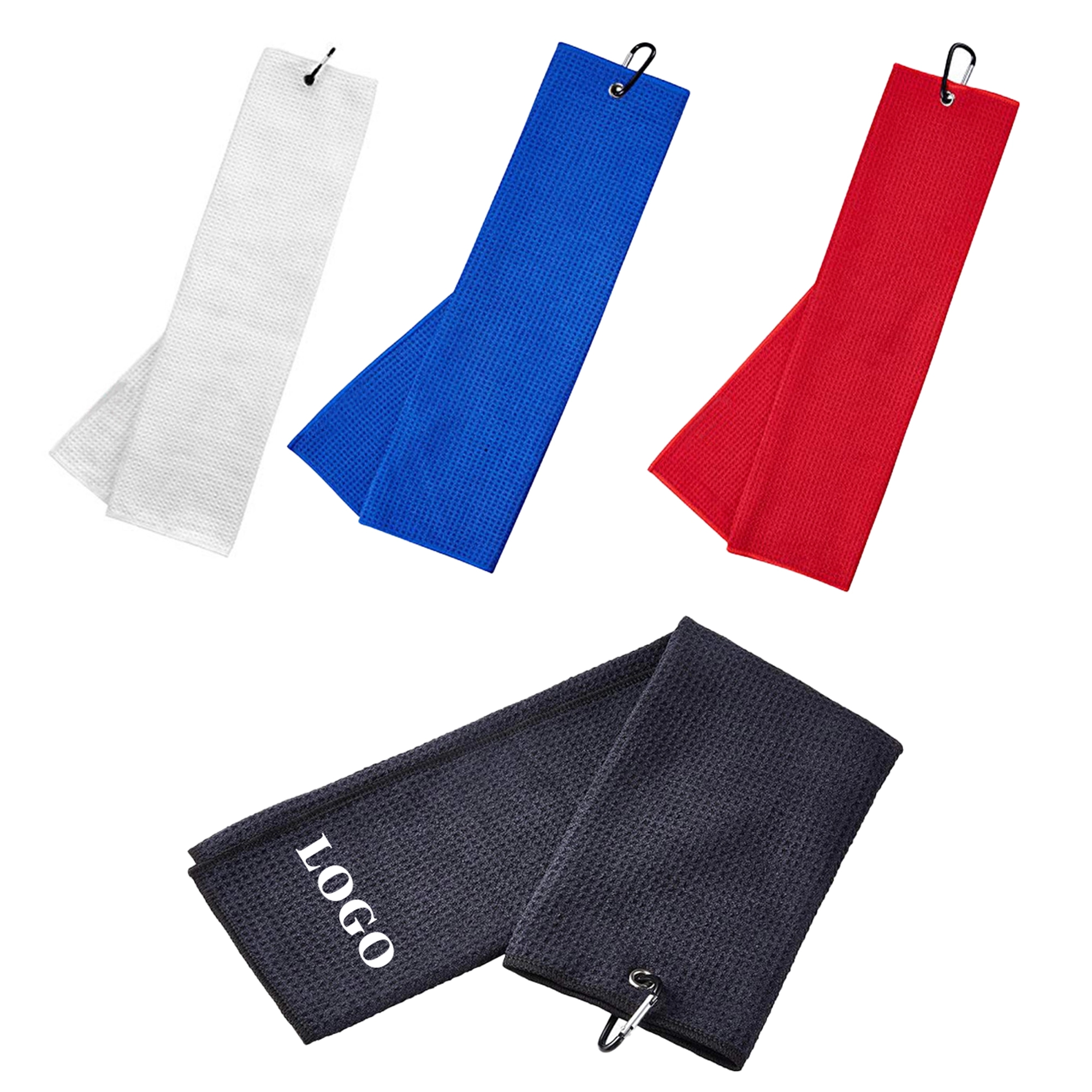 Microfiber Waffle Golf Towel 7