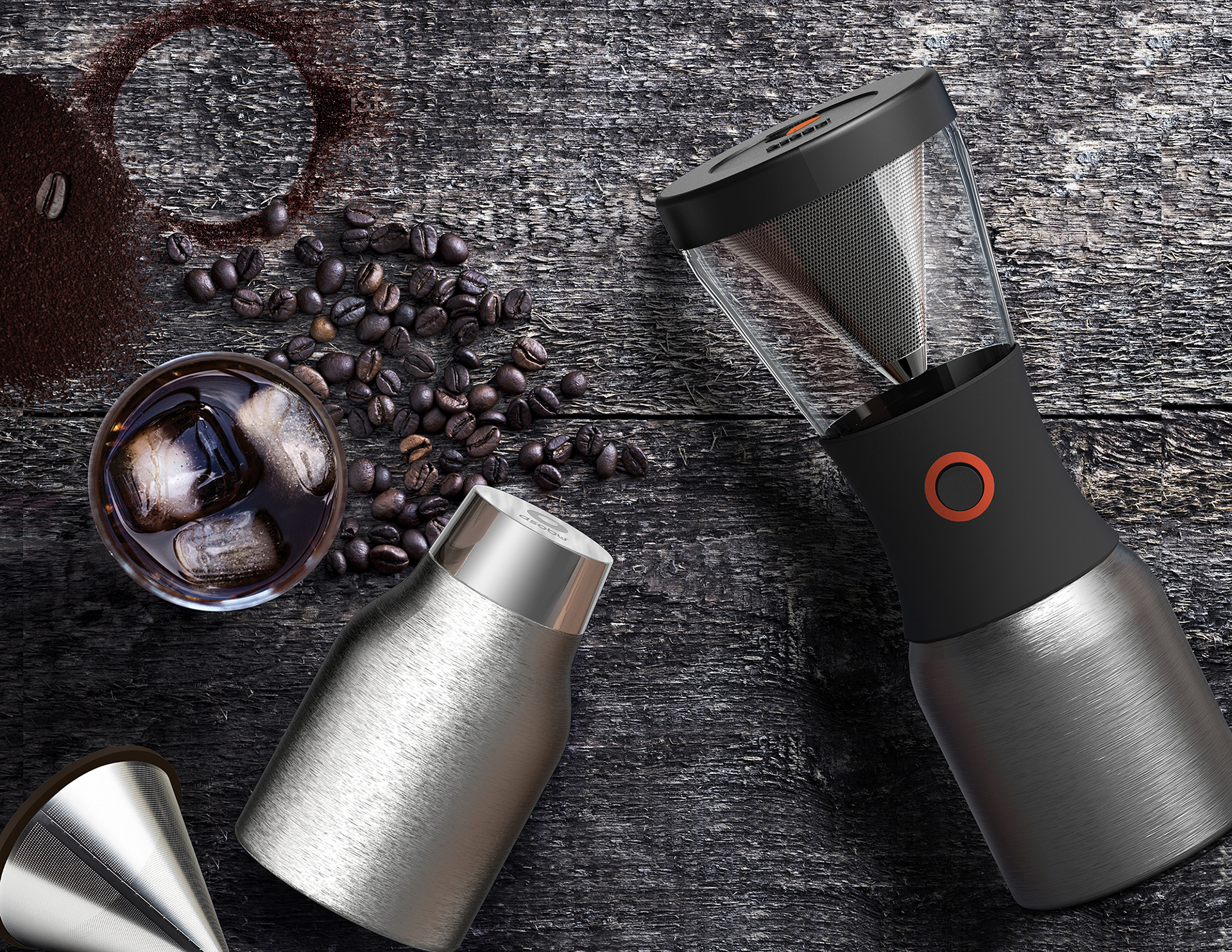 Asobu Coldbrew Insulated Portable Brewer 46